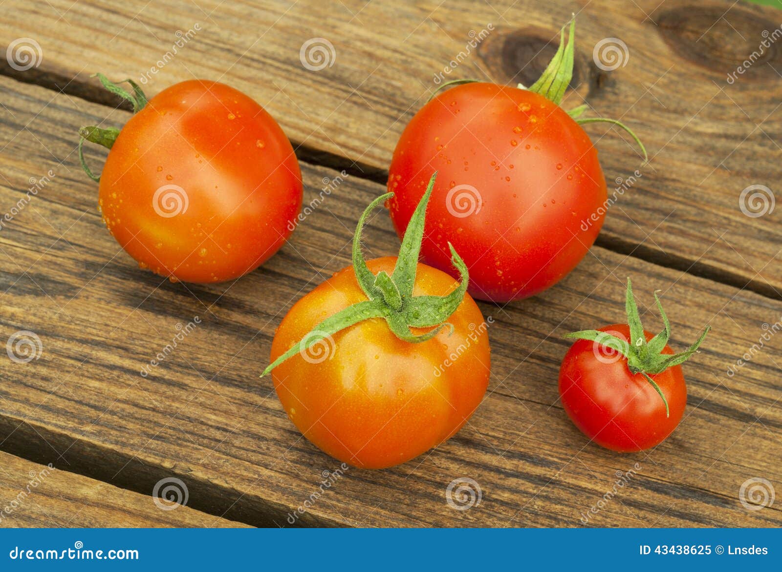 Fresh Tomatoes On Wooden Table Stock Image Image of plant, cuisine