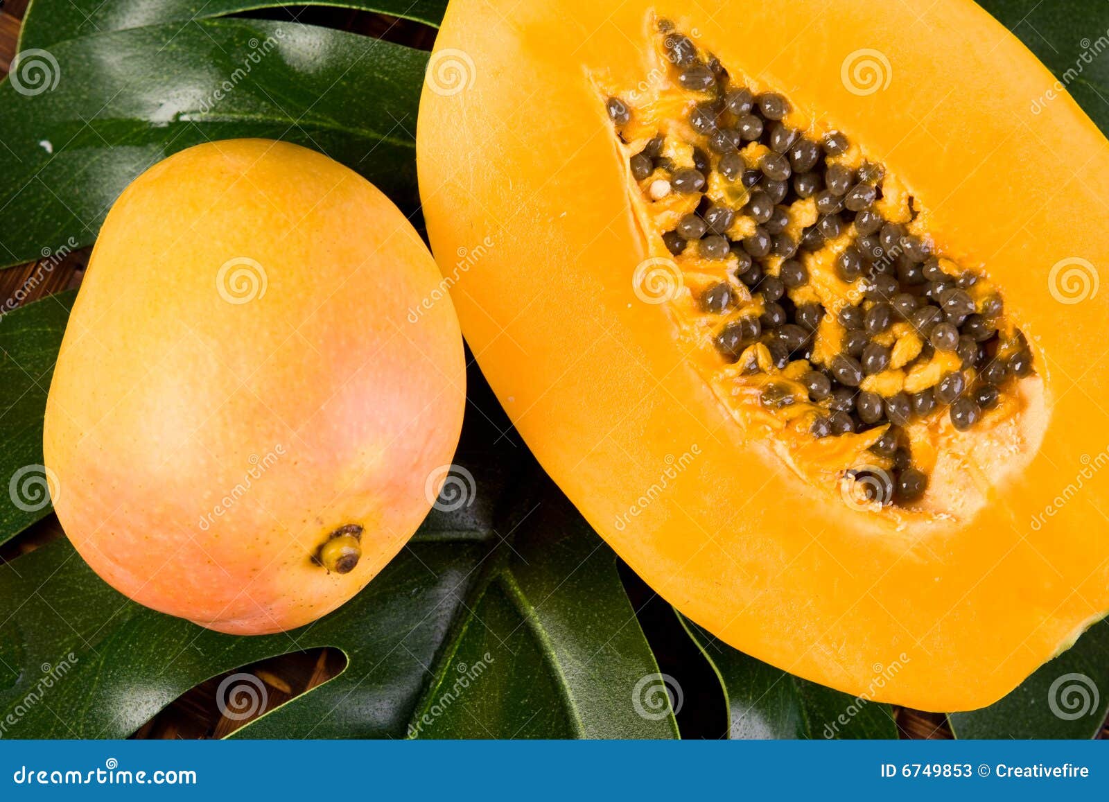 Fresh Tropical Fruit stock image. Image of nutrition, slice 6749853