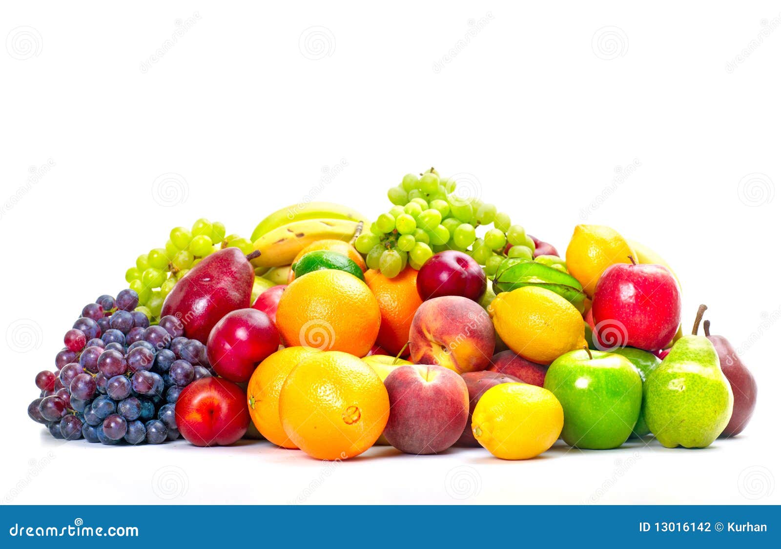 Fresh tropical fruits. stock photo. Image of fruit, diversity 13016142
