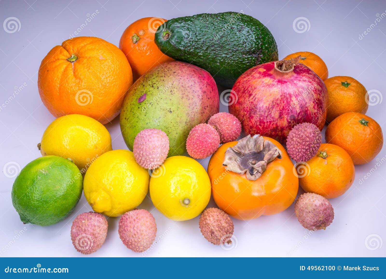 Fresh tropical fruits stock photo. Image of natural, nature 49562100