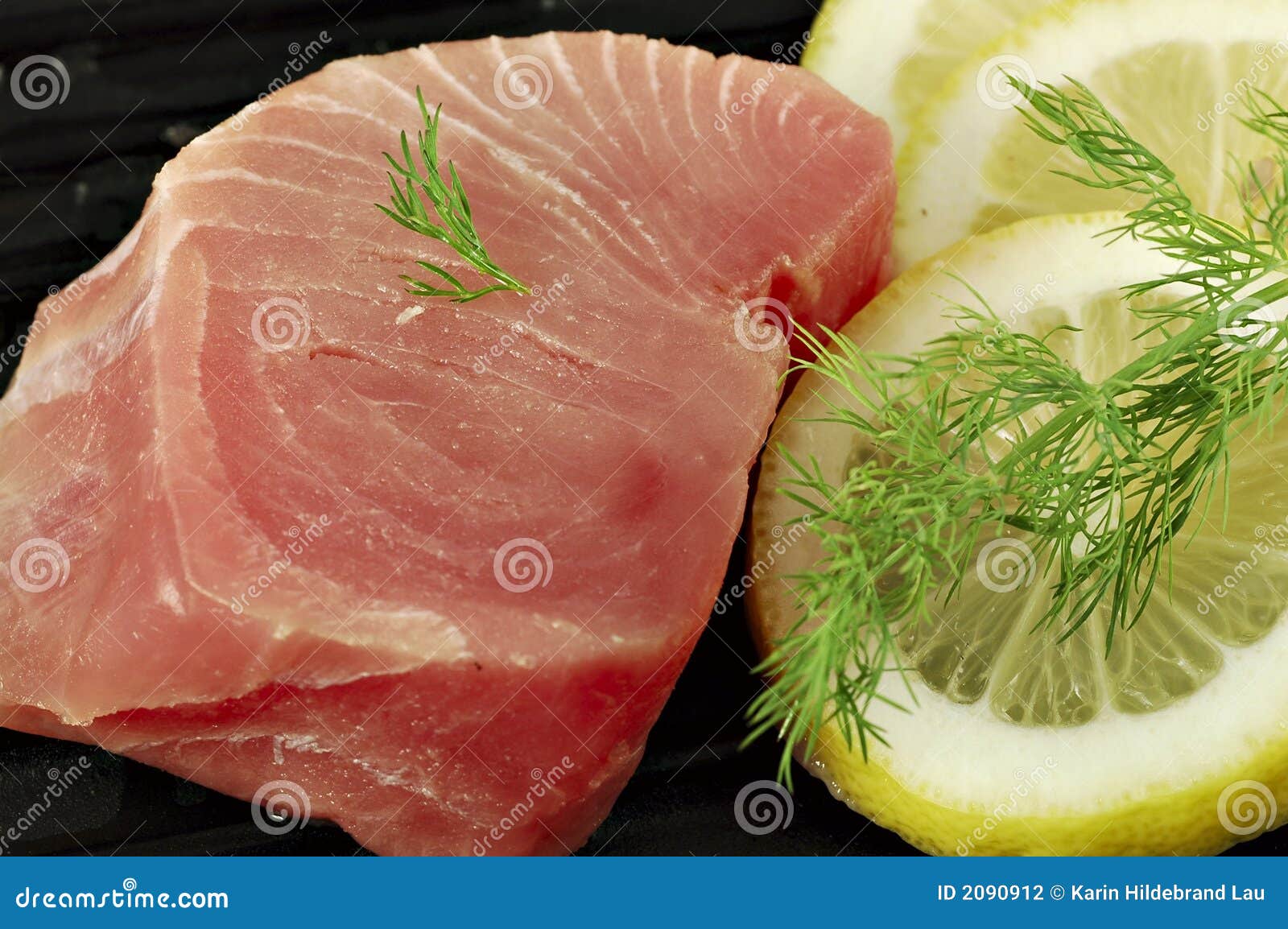 Fresh Tuna Steak stock photo. Image of fish, upscale, cooking 2090912