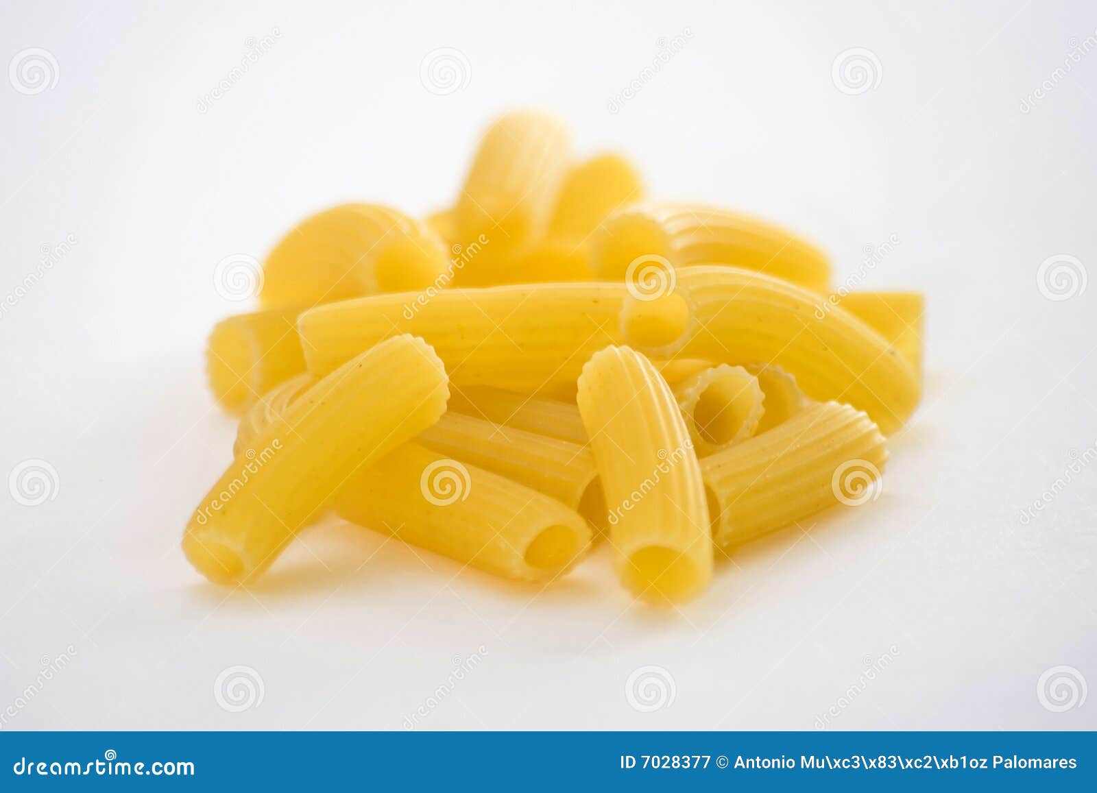 Fresh Uncooked Raw Italian Pasta Stock Image Image of noodle, fusilli