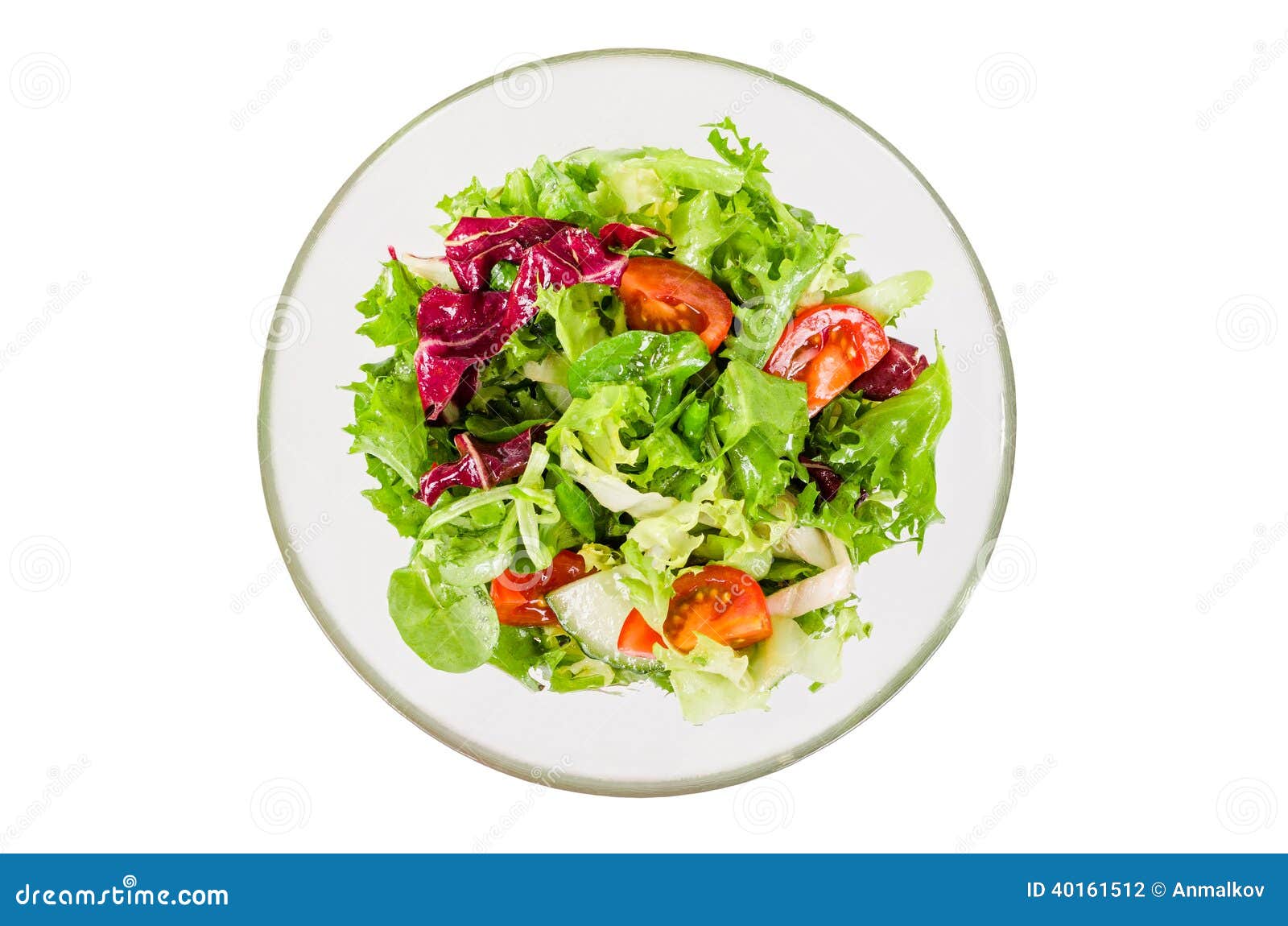 Fresh Vegetable Salad in Bowl Isolated on White Stock Photo Image of background, cucumber