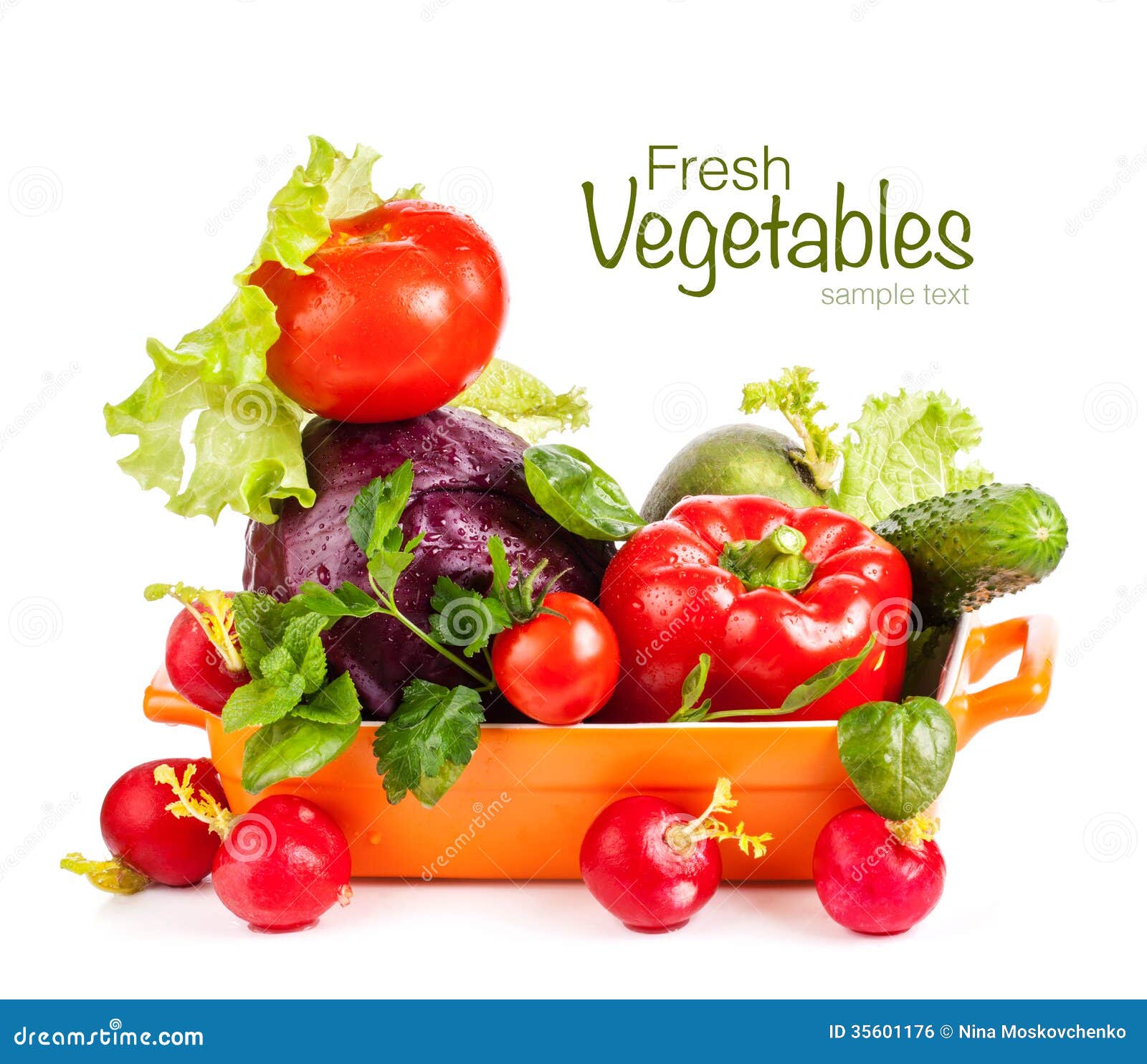 Fresh Vegetables In Bowl Stock Photography | CartoonDealer.com #35601176