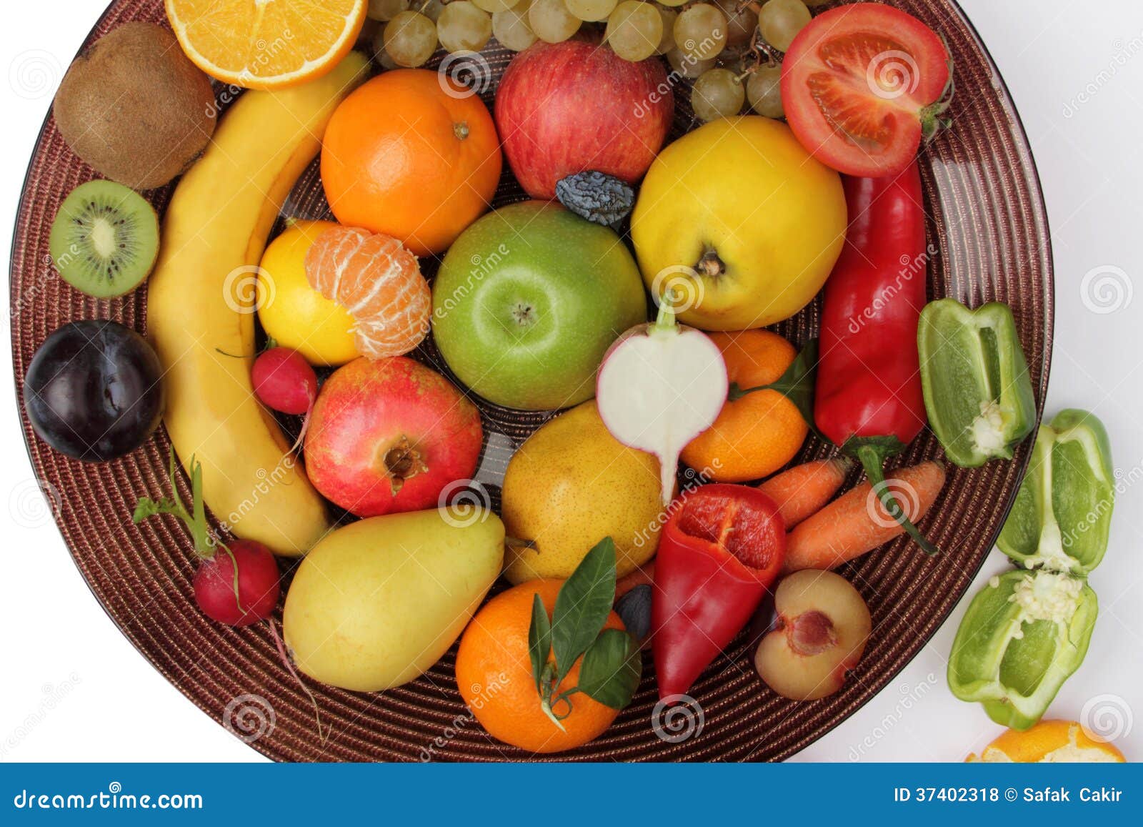 Fresh Vegetables and Fruits Stock Photo Image of gourmet, banana