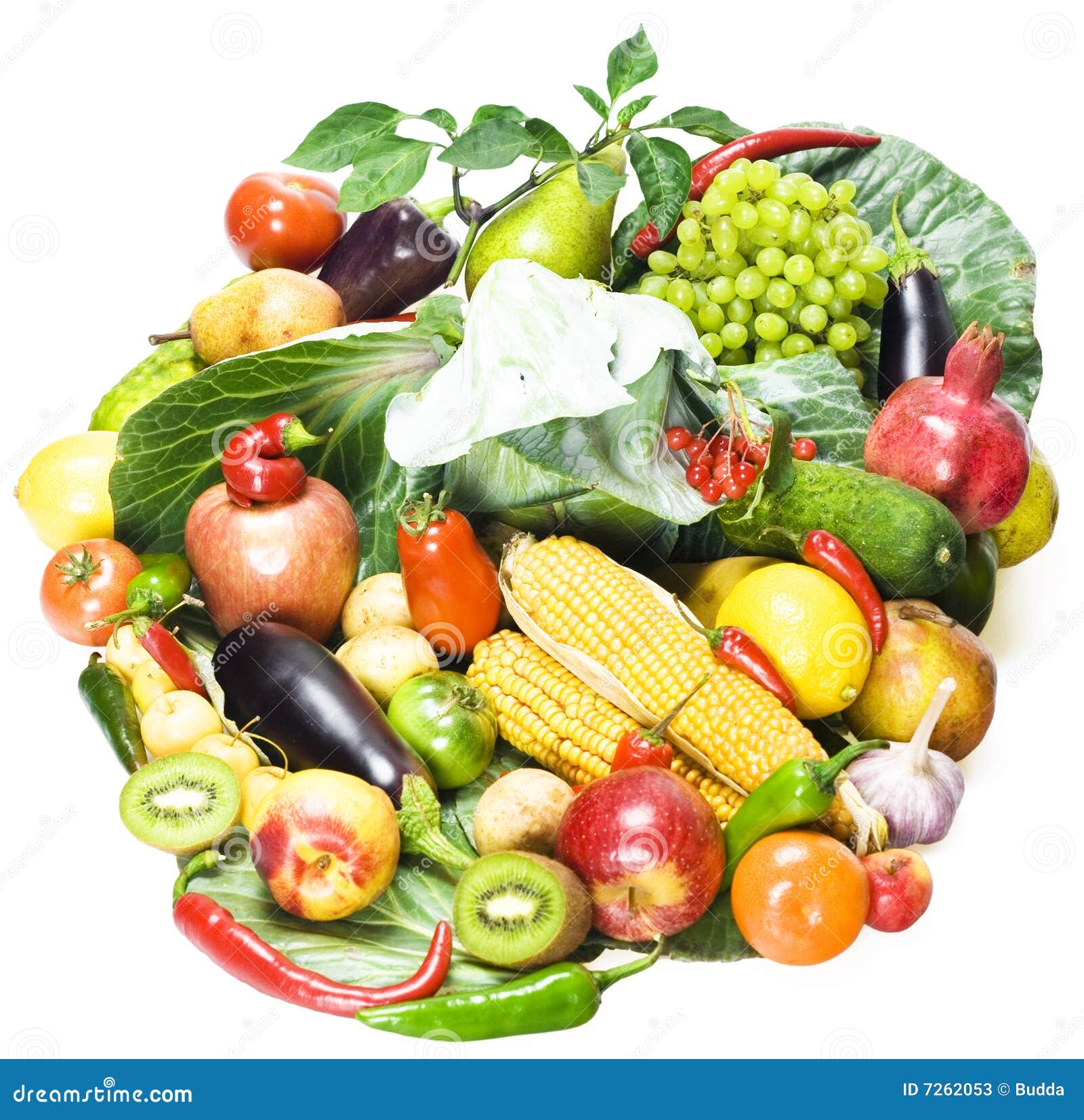 Fresh Vegetables and Fruits Stock Image Image of fruits, nutrition