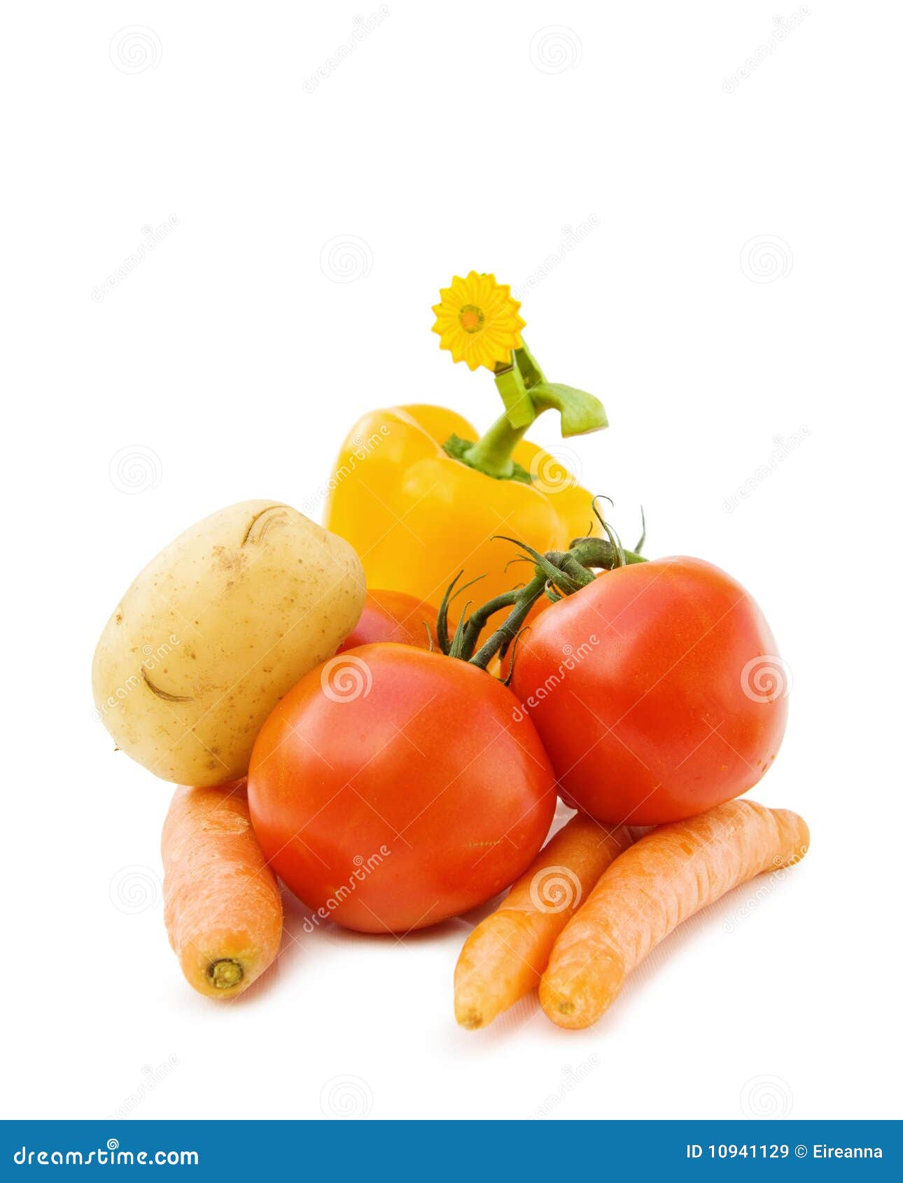Fresh vegetables mix stock image. Image of carrots, flower 10941129