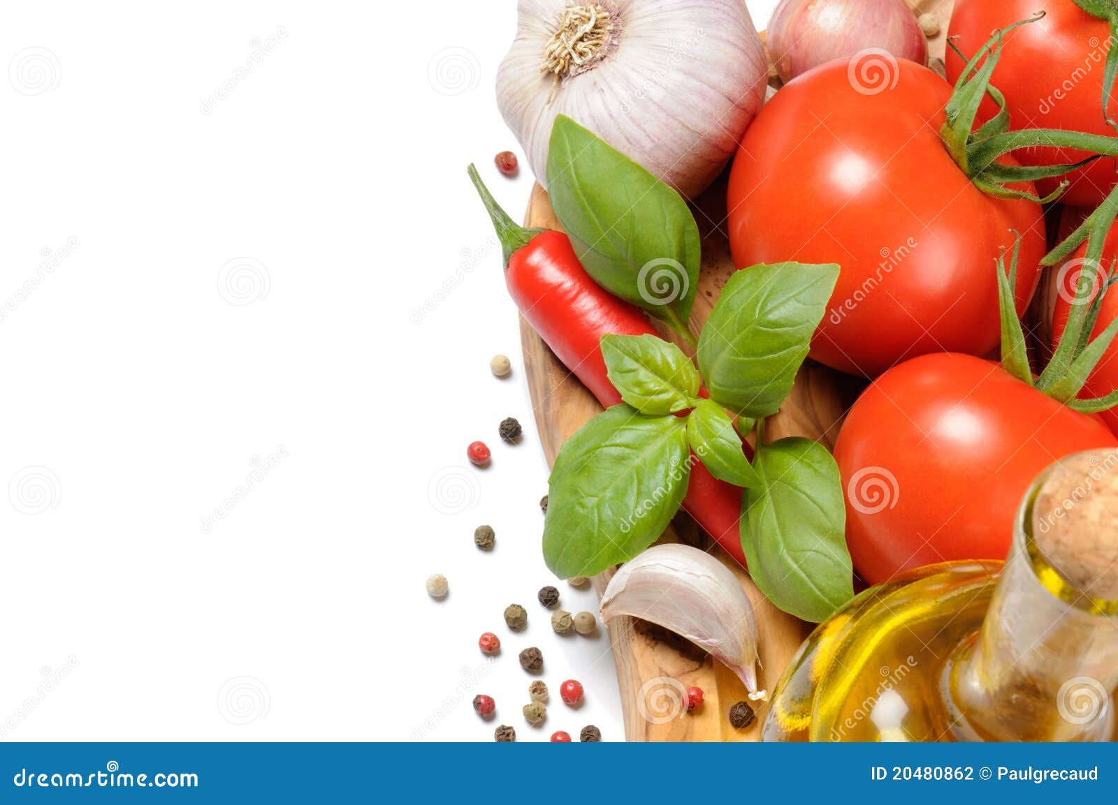 Fresh Vegetables With Olive Oil Stock Photo Image of green, nutrition