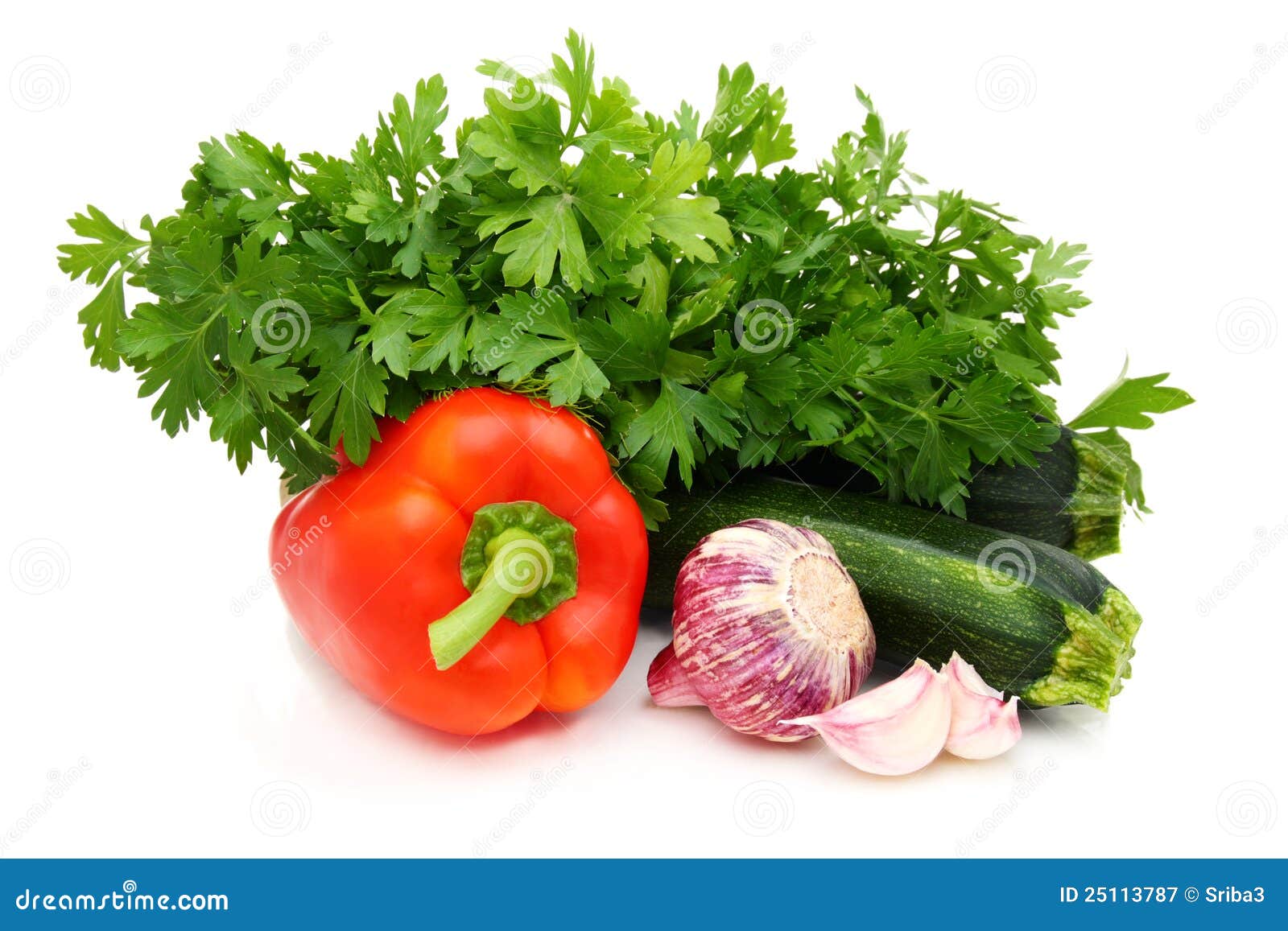 Fresh Vegetables and Parsley. Stock Image Image of health, cooking