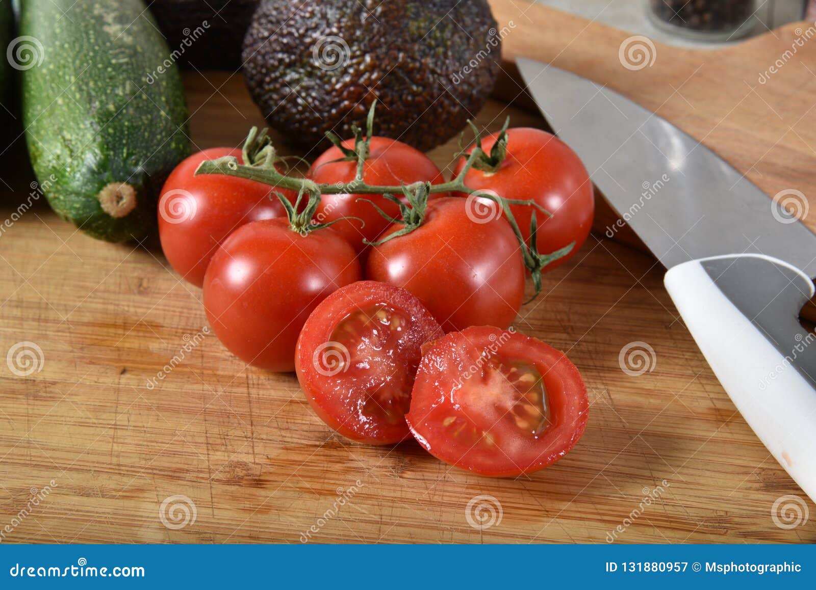 Fresh Vine Ripened Tomatoes Stock Image Image Of Food