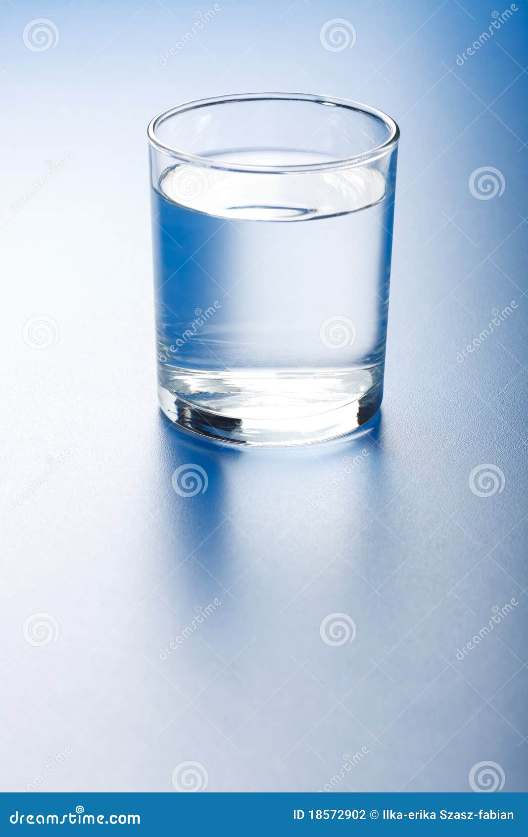 Fresh water in glass stock photo. Image of beverage