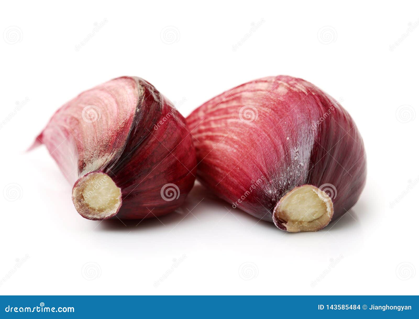 Fresh young garlic stock photo. Image of ingredient 143585484