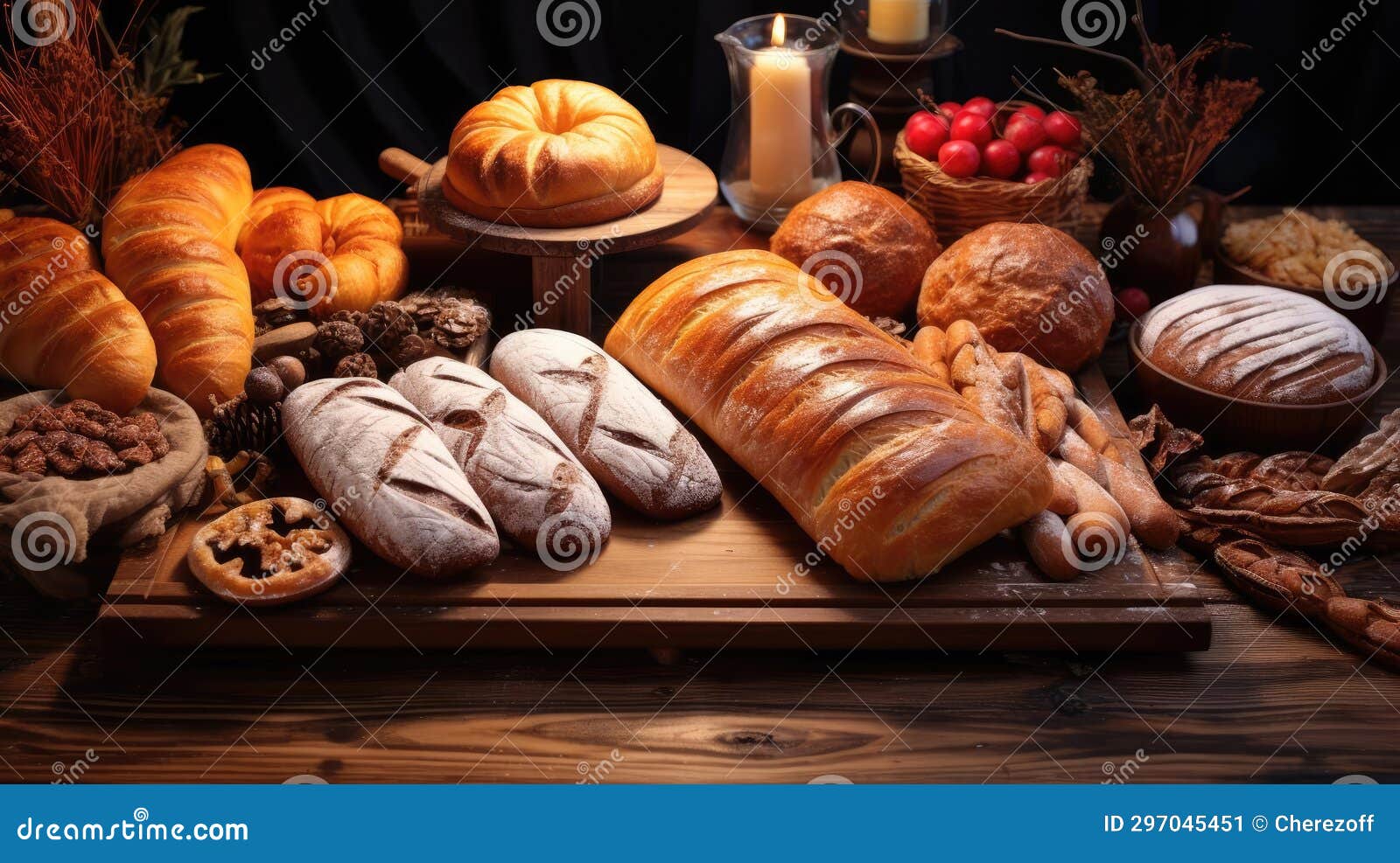 Freshly Baked Bakery Products Stock Image Image of crust, traditional