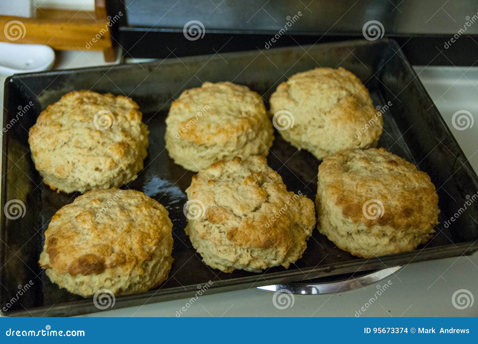 Freshly baked scones stock photo. Image of cooked, baked 95673374