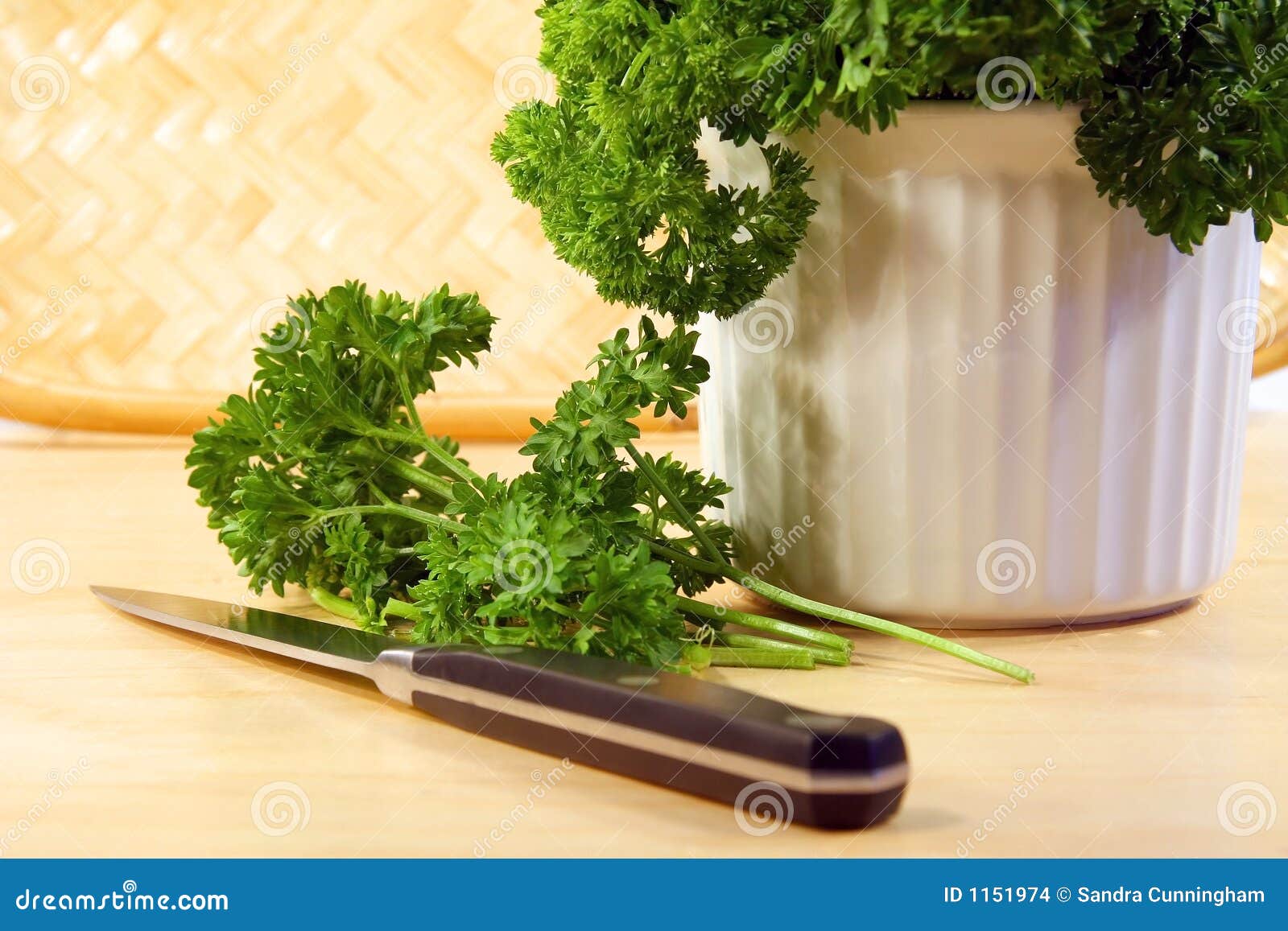 Freshly chopped parsley stock photo. Image of cook, food 1151974