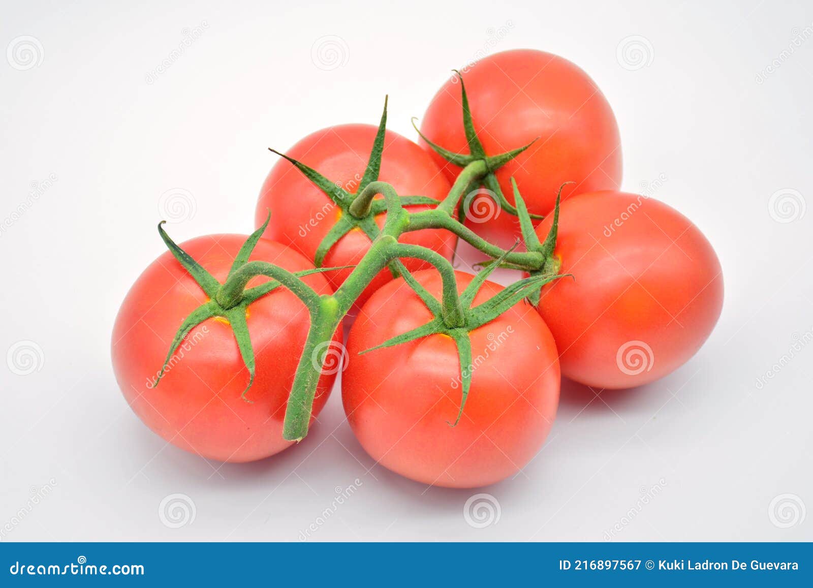 freshly cut vine tomatoes