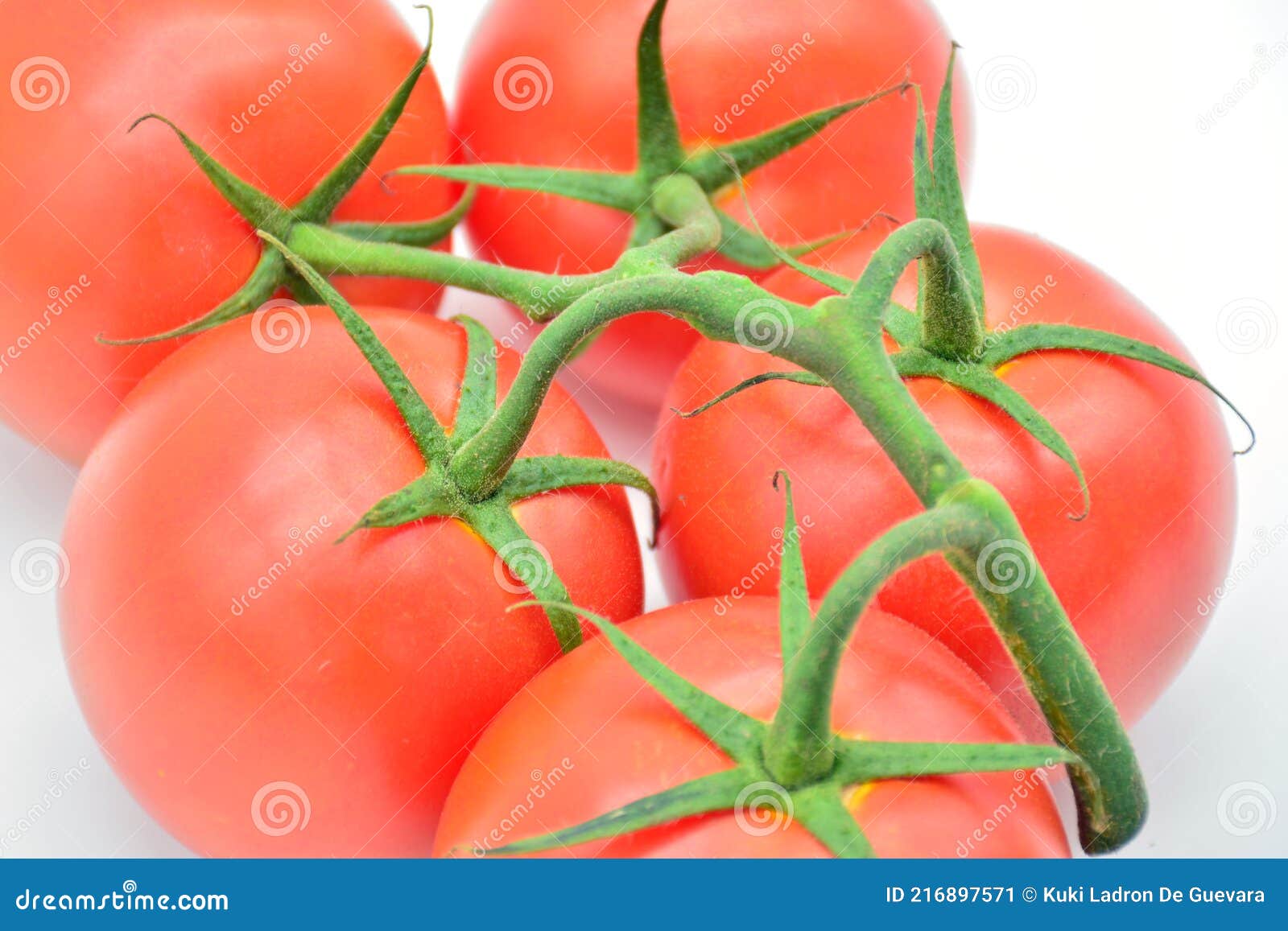 freshly cut vine tomatoes