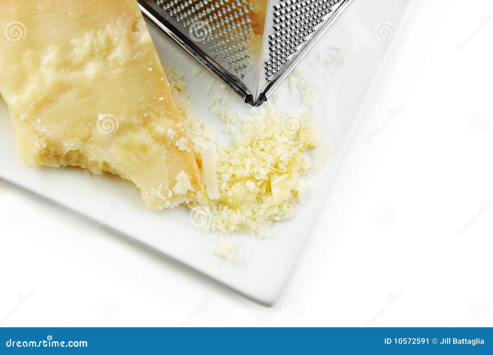 Freshly Grated Parmesan Cheese Stock Image Image of hard, crumble