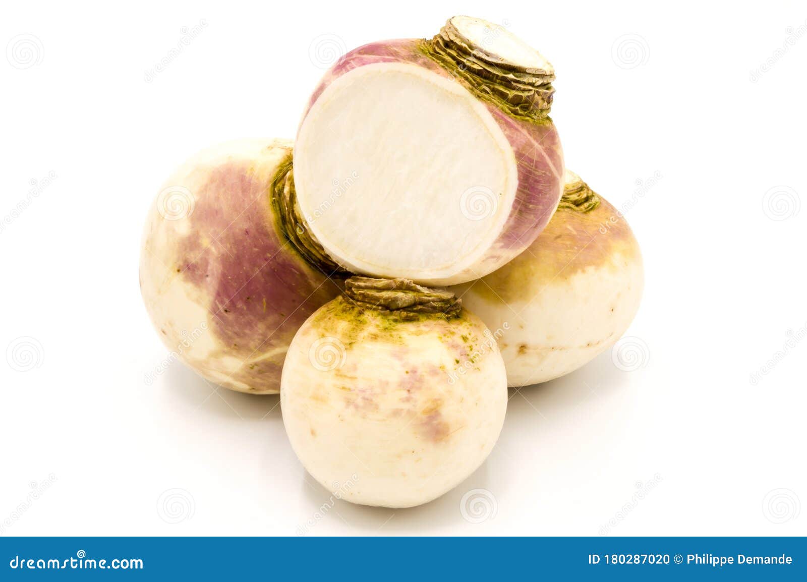 Freshly Harvested Spring Turnips Brassica Rapa Stock Photo Image of rapa, background 180287020