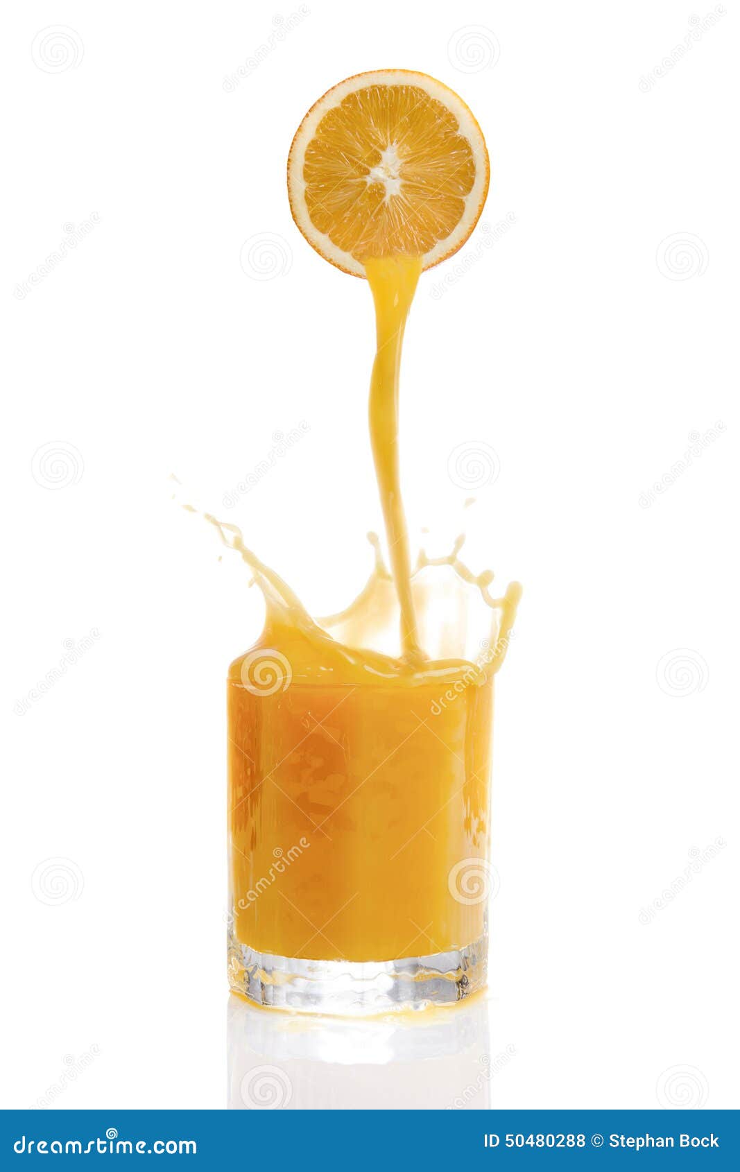 Freshly Squeezed Orange Juice Stock Photo Image of vitamins, juice
