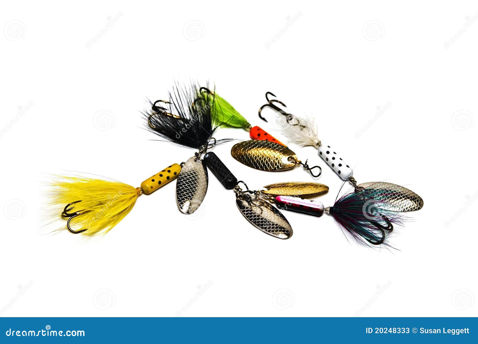 Freshwater Fishing Lures stock image. Image of attraction 20248333