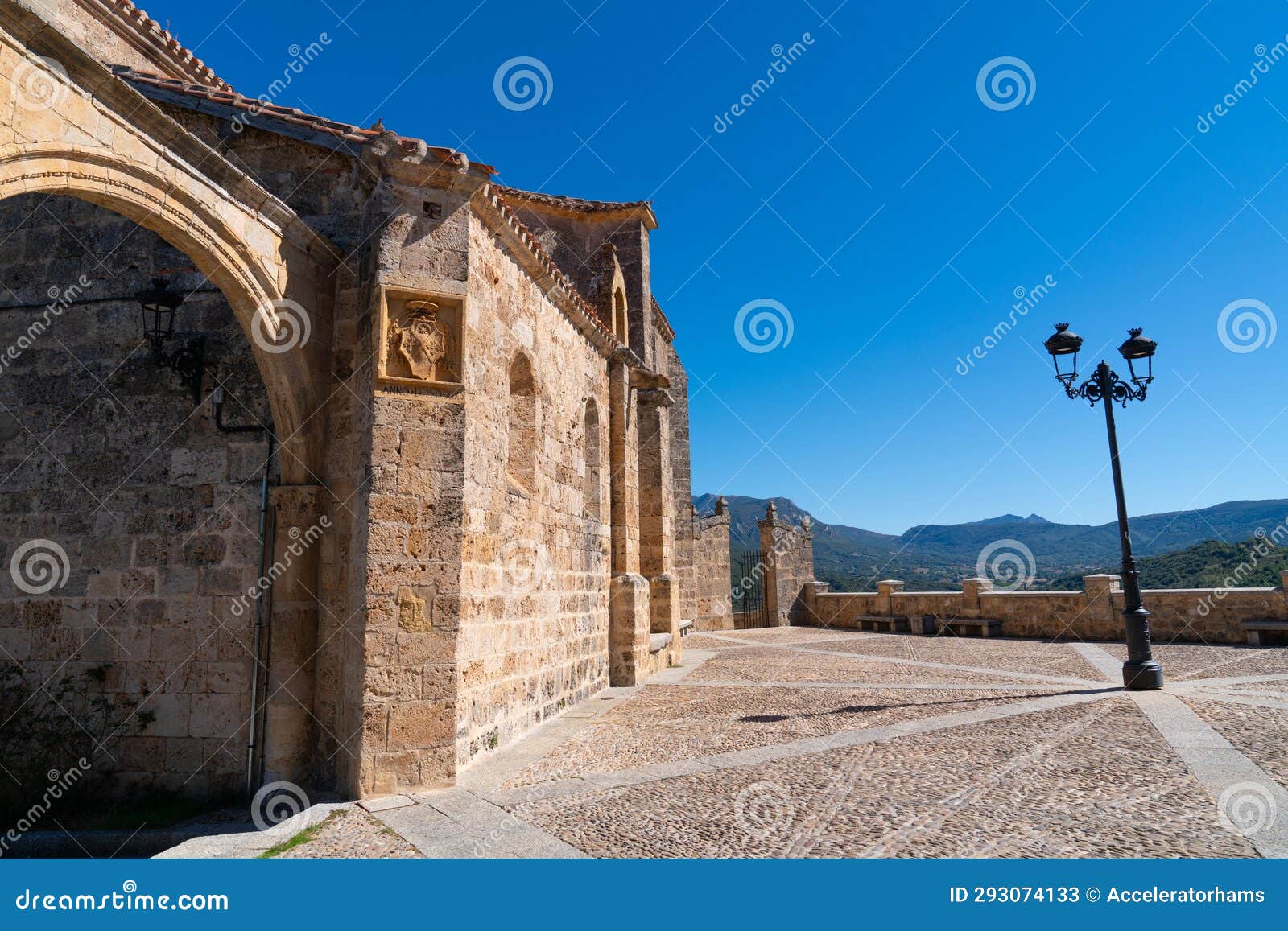 frias village spain near the church and castle