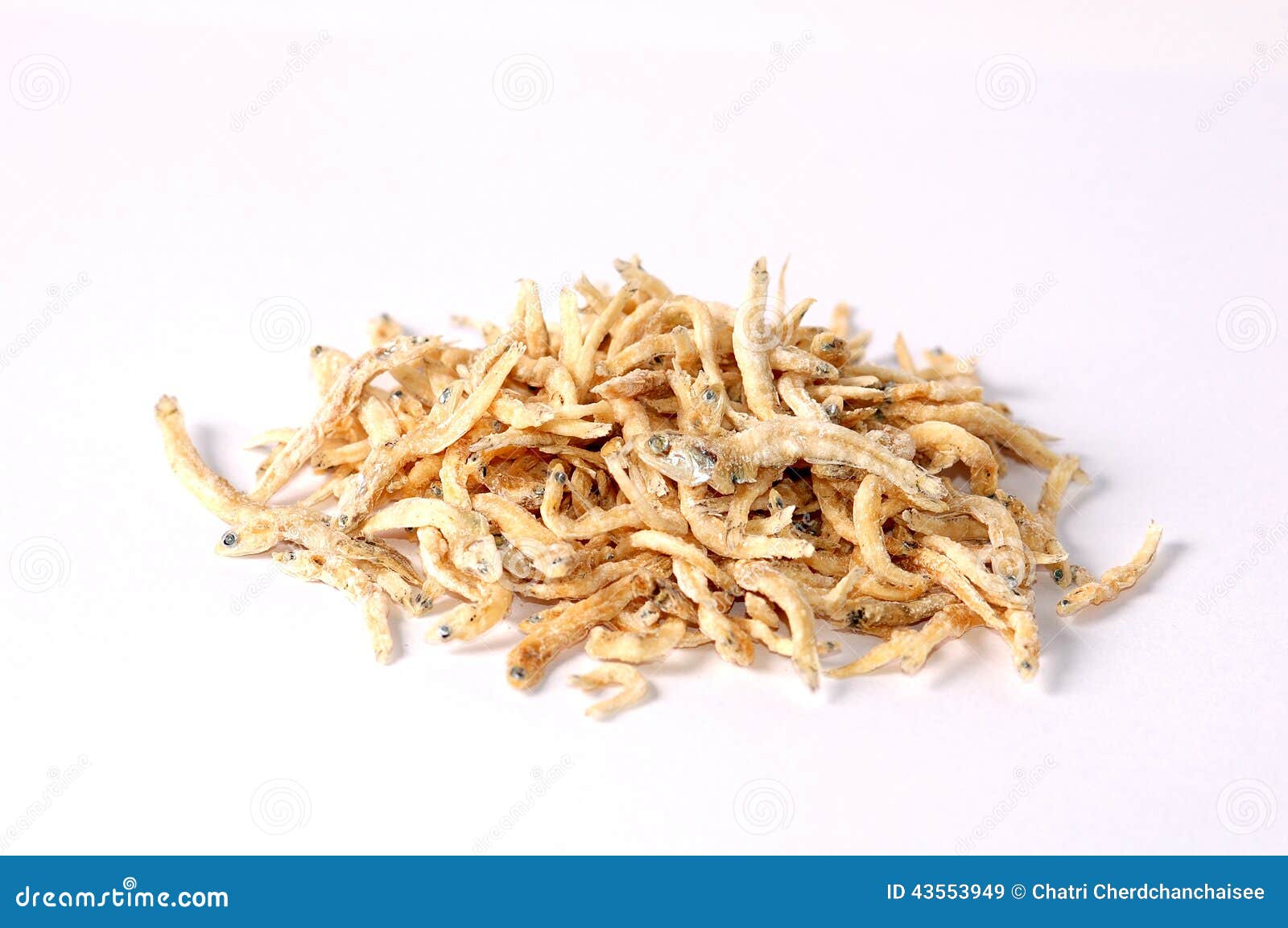 Fried anchovies stock image. Image of small, chili, anchovies 43553949