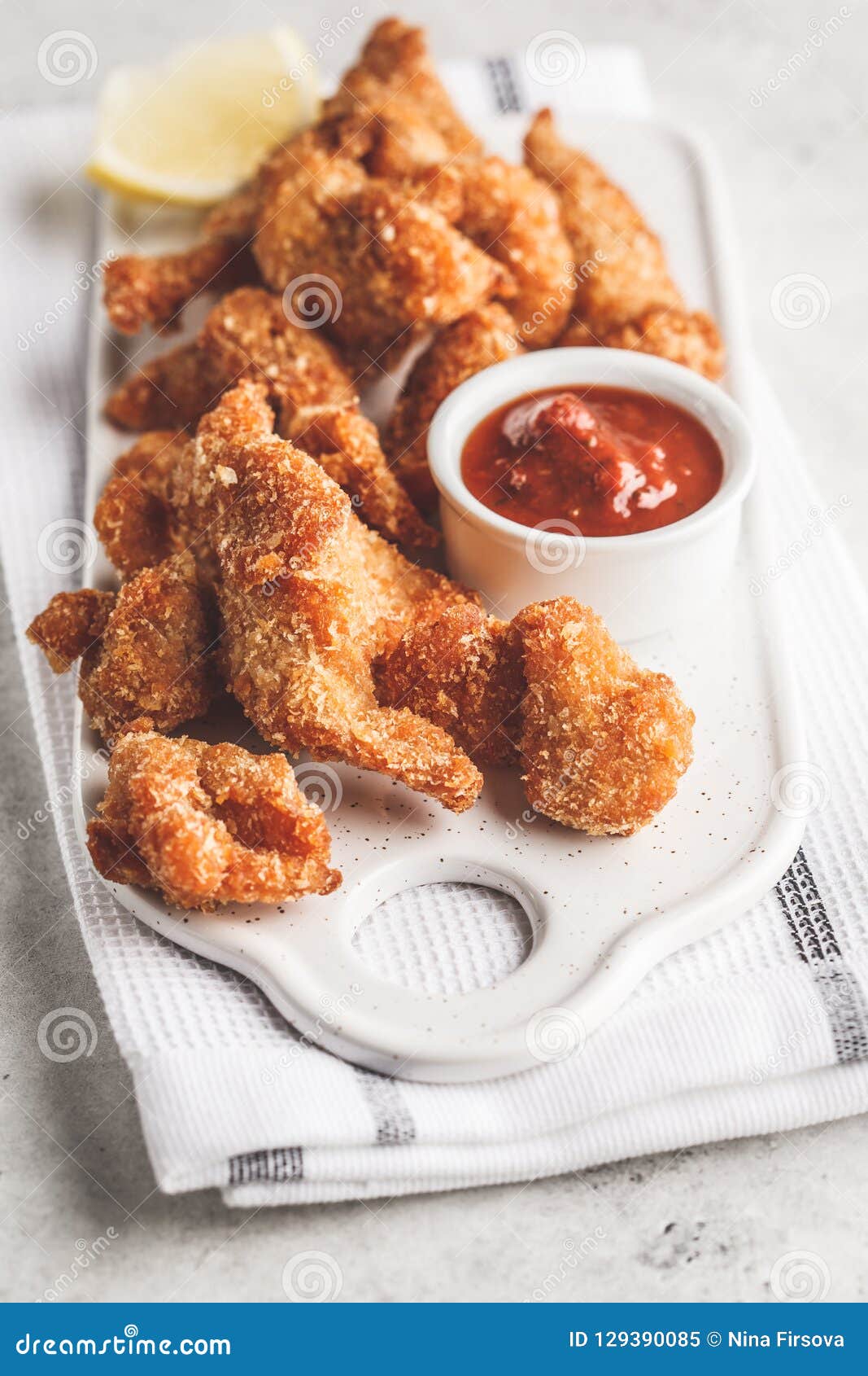 Photo Fried chicken recipe in tomato sauce in Banjarmasin