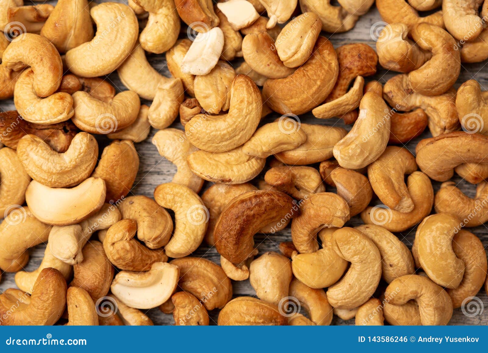 Fried cashew close-up stock photo. Image of energy, indian - 143586246