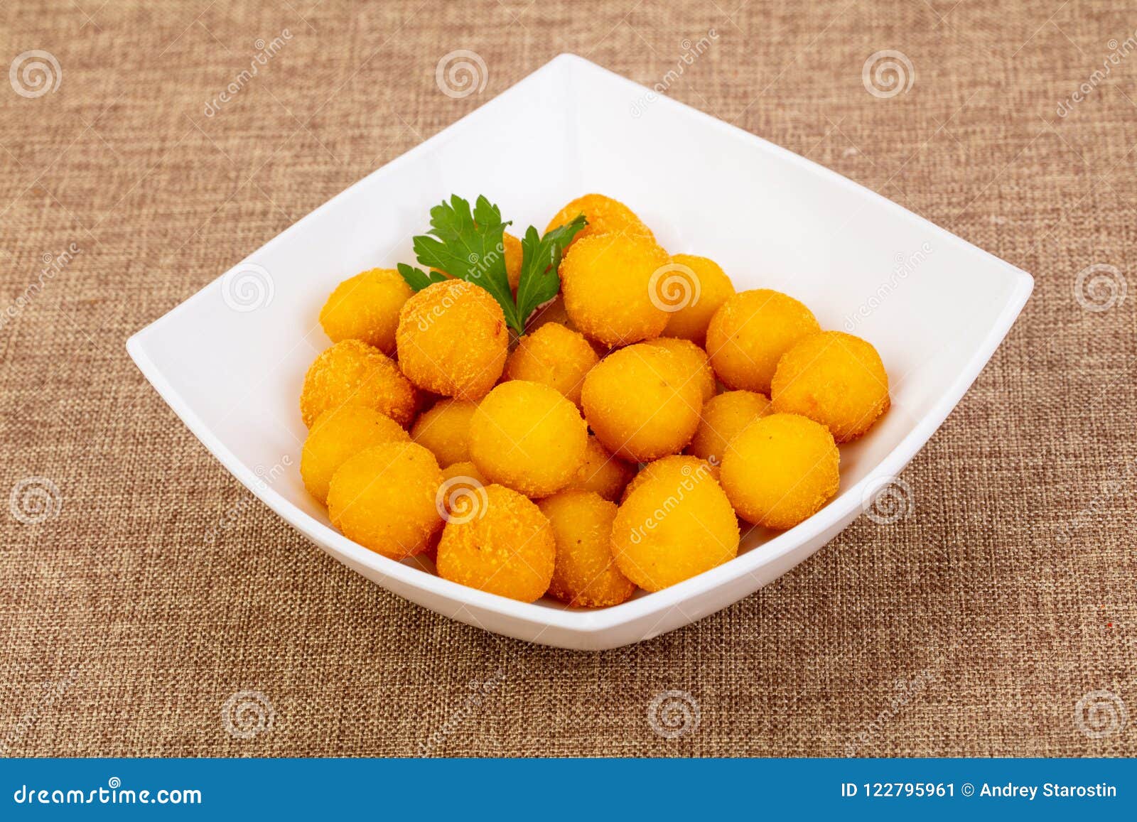 Fried cheese balls stock image. Image of tasty, isolated 122795961