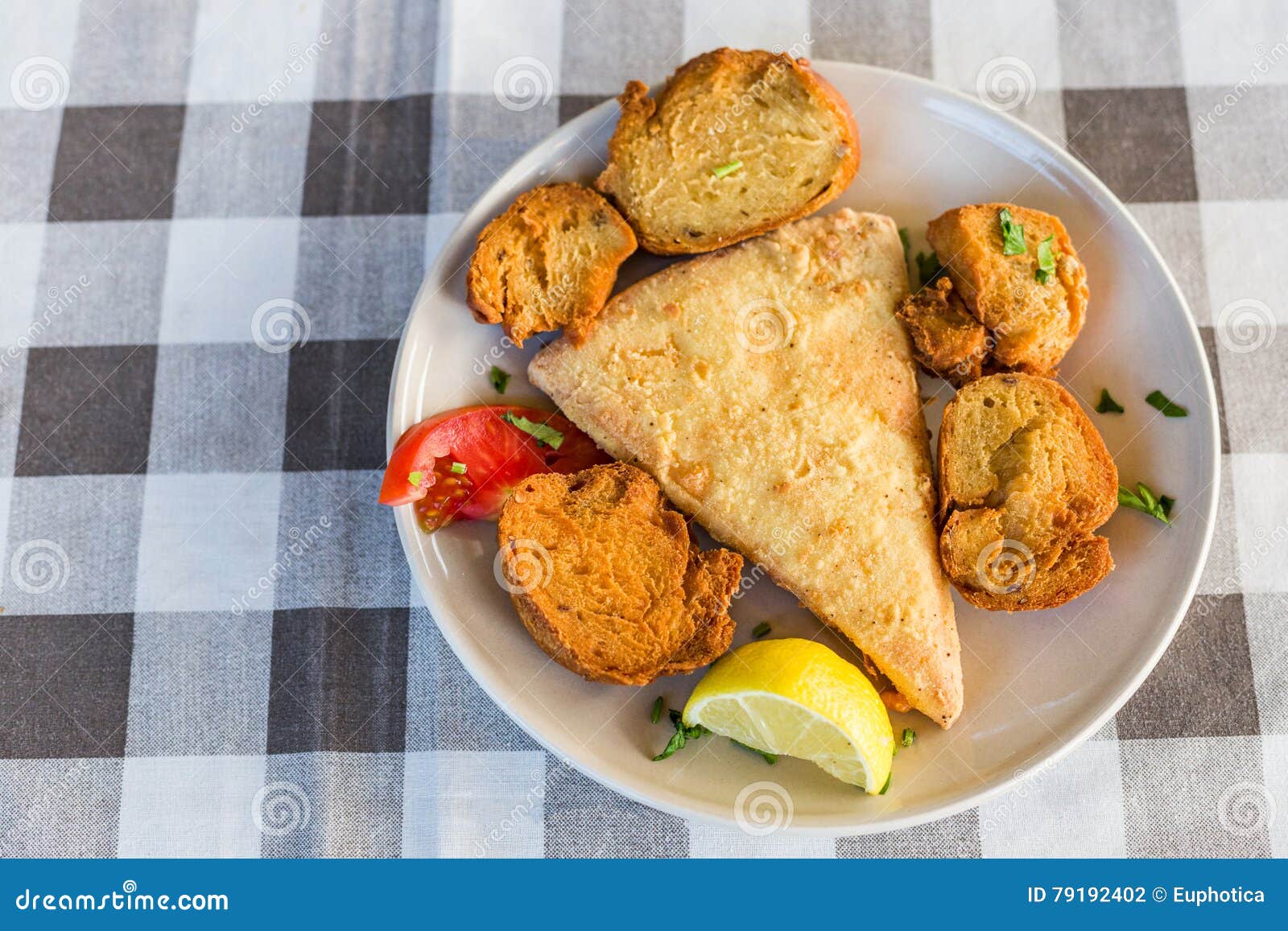 Fried Cheese, Saganaki Greek Recipe Stock Photo Image of haloumi