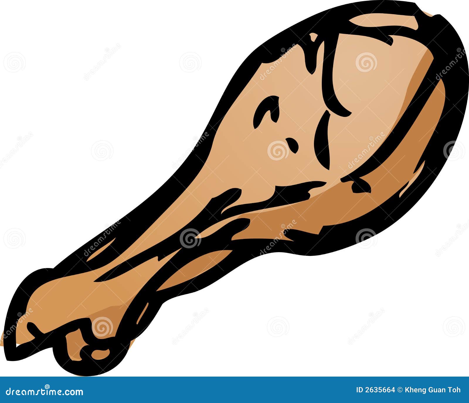 Featured image of post Chicken Drumstick Drawing Download chicken drumstick stock vectors