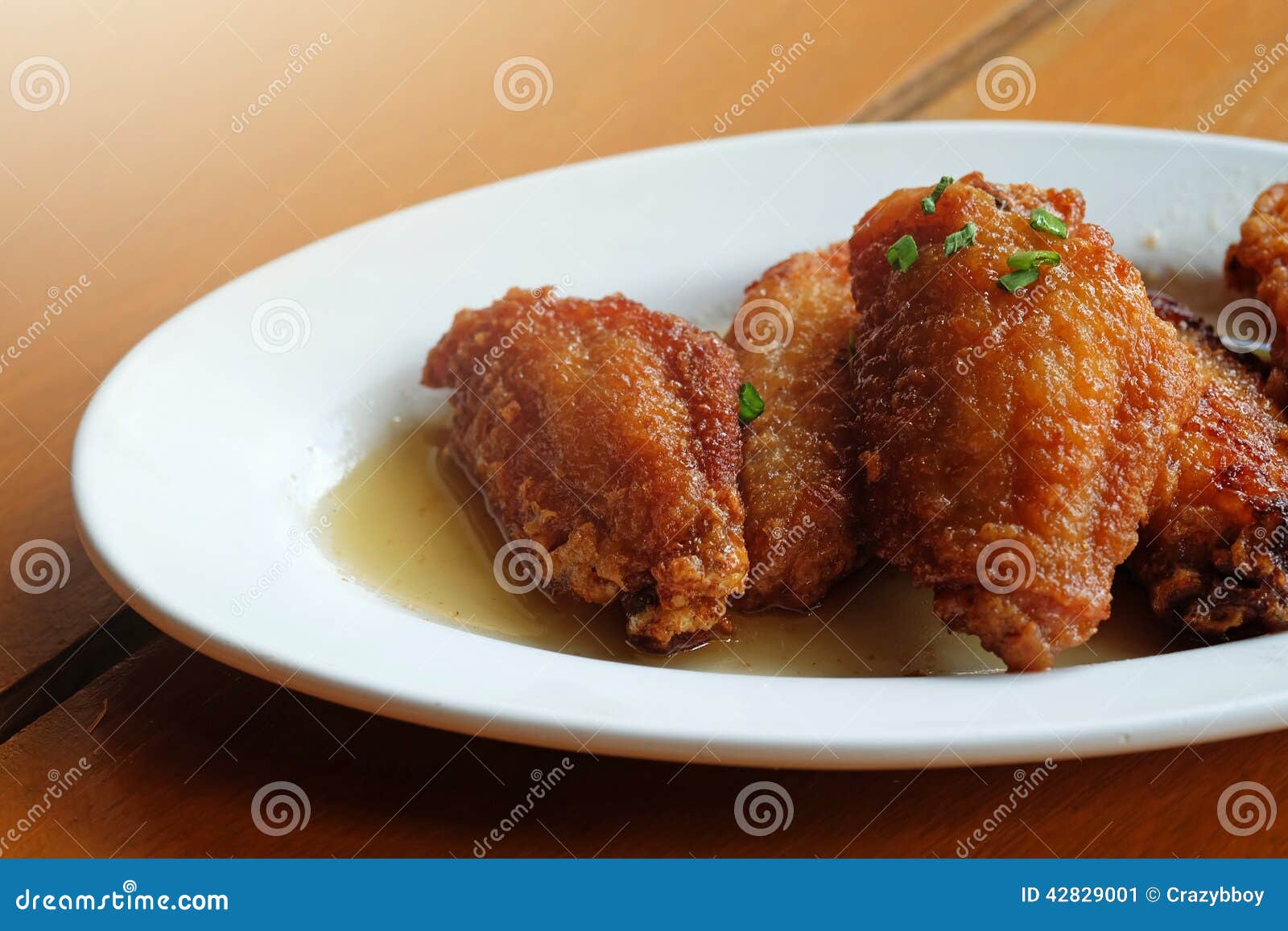 Fried Chicken with Fish Sauce Stock Image Image of fresh, cuisine