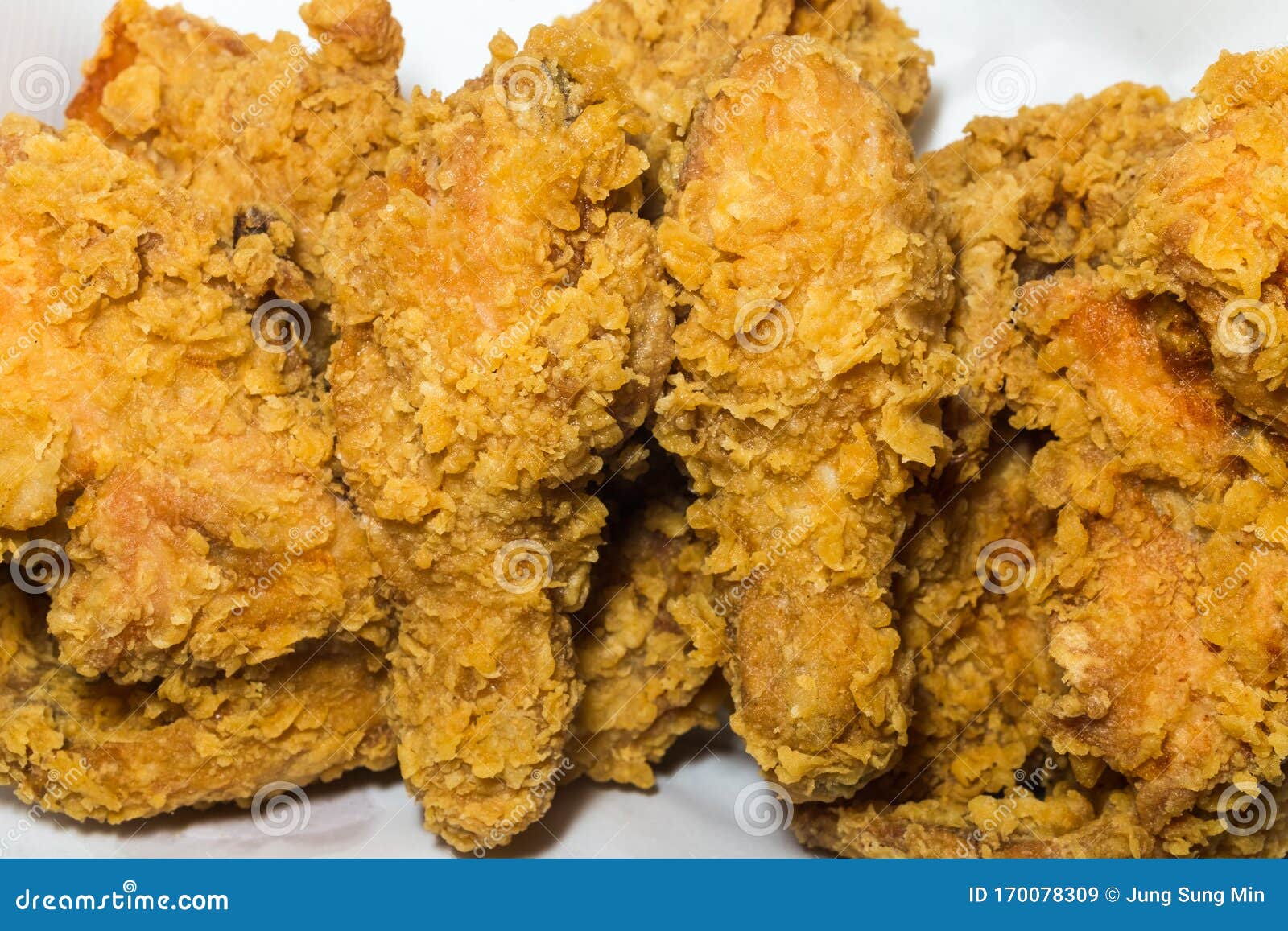 Fried Chicken with Olive Oil Stock Image Image of meat, crunchy 170078309