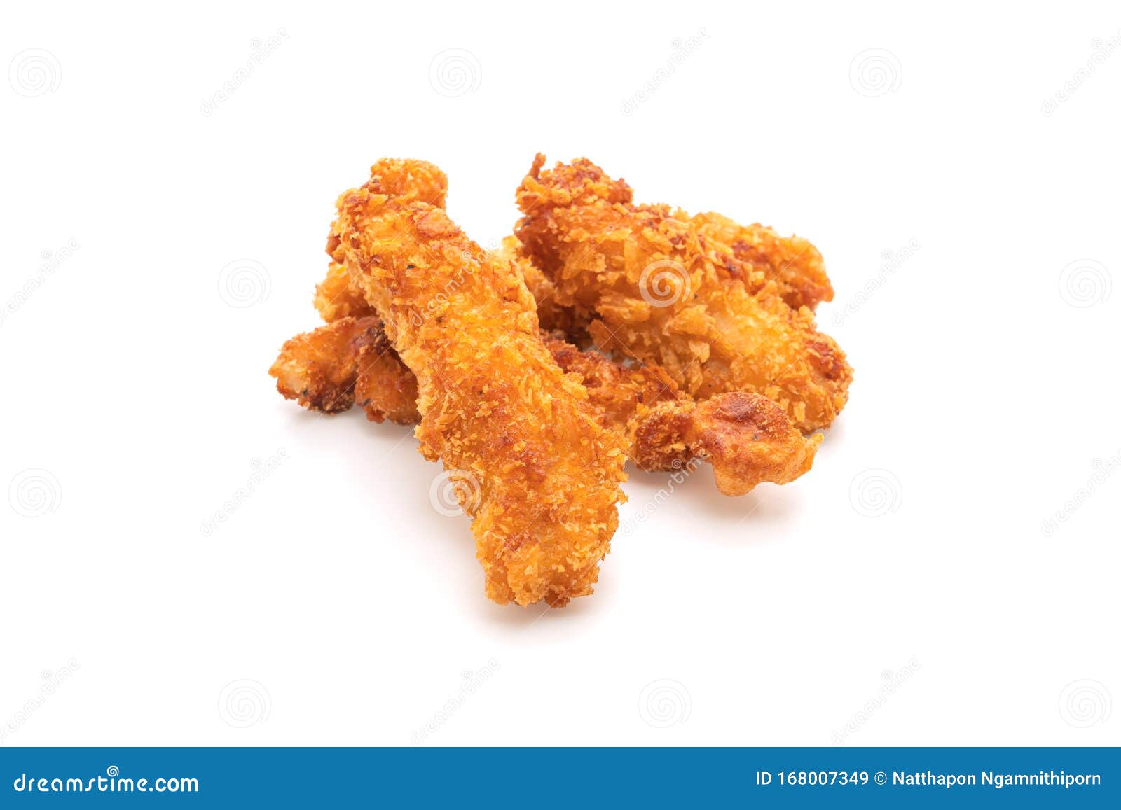 Fried chicken stick stock image. Image of junk, quick 168007349