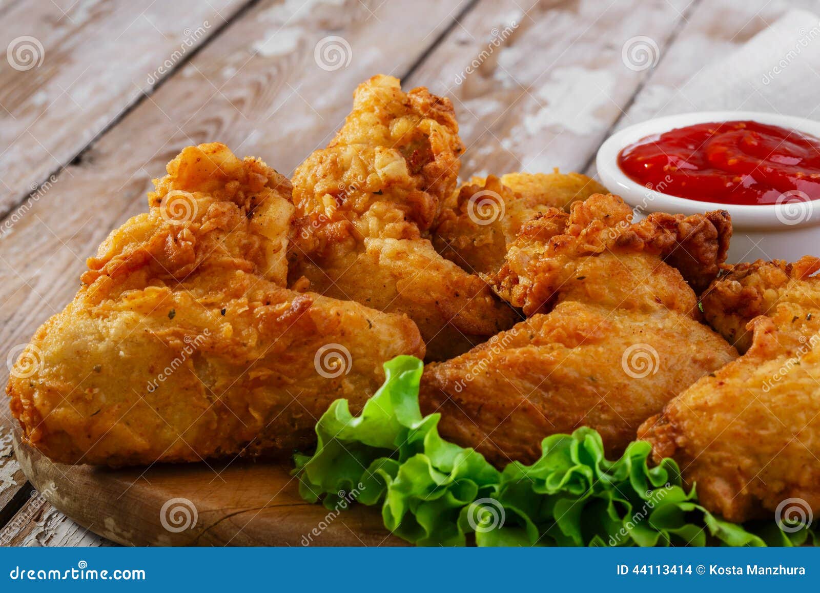 Fried chicken wings stock photo. Image of cuisine, crispy 44113414