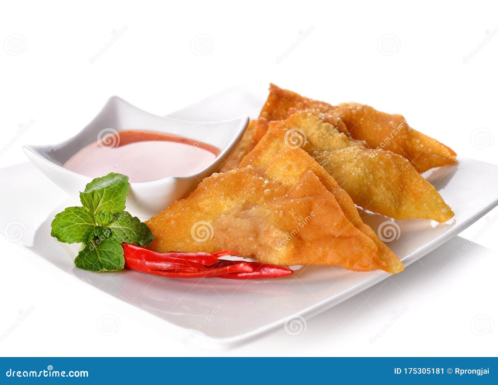 Fried Dumplings chinese Food,asian Food Stock Image Image of noodle