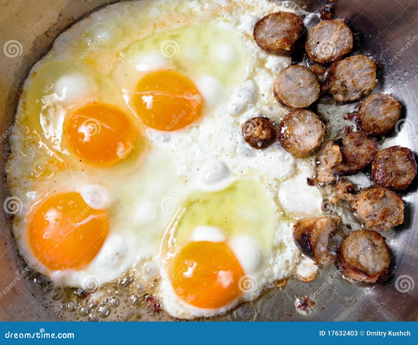 Fried eggs stock image. Image of isolated, cook, healthy - 17632403