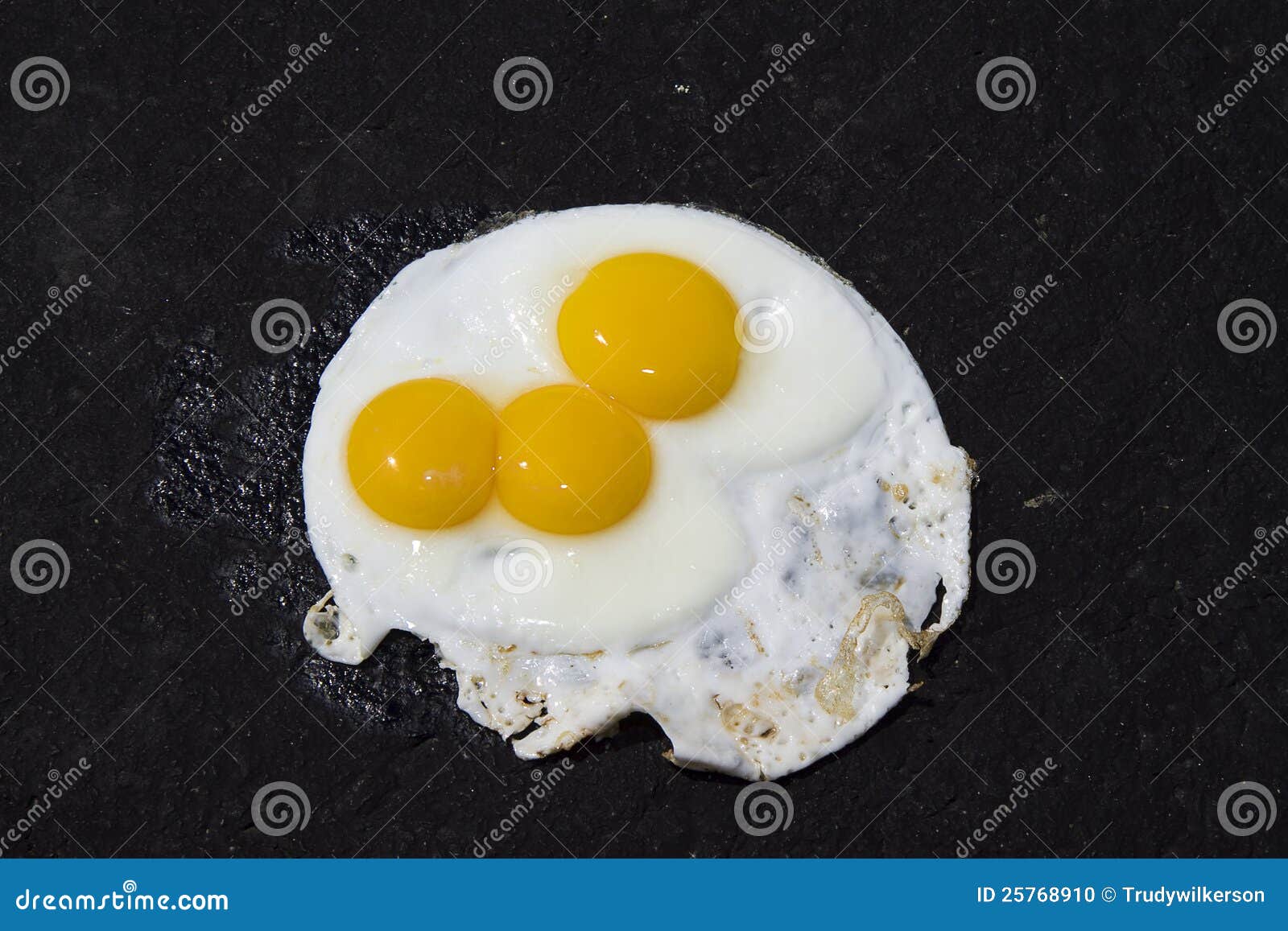 Fried Eggs on Asphalt Driveway Stock Photo Image of protein, frying