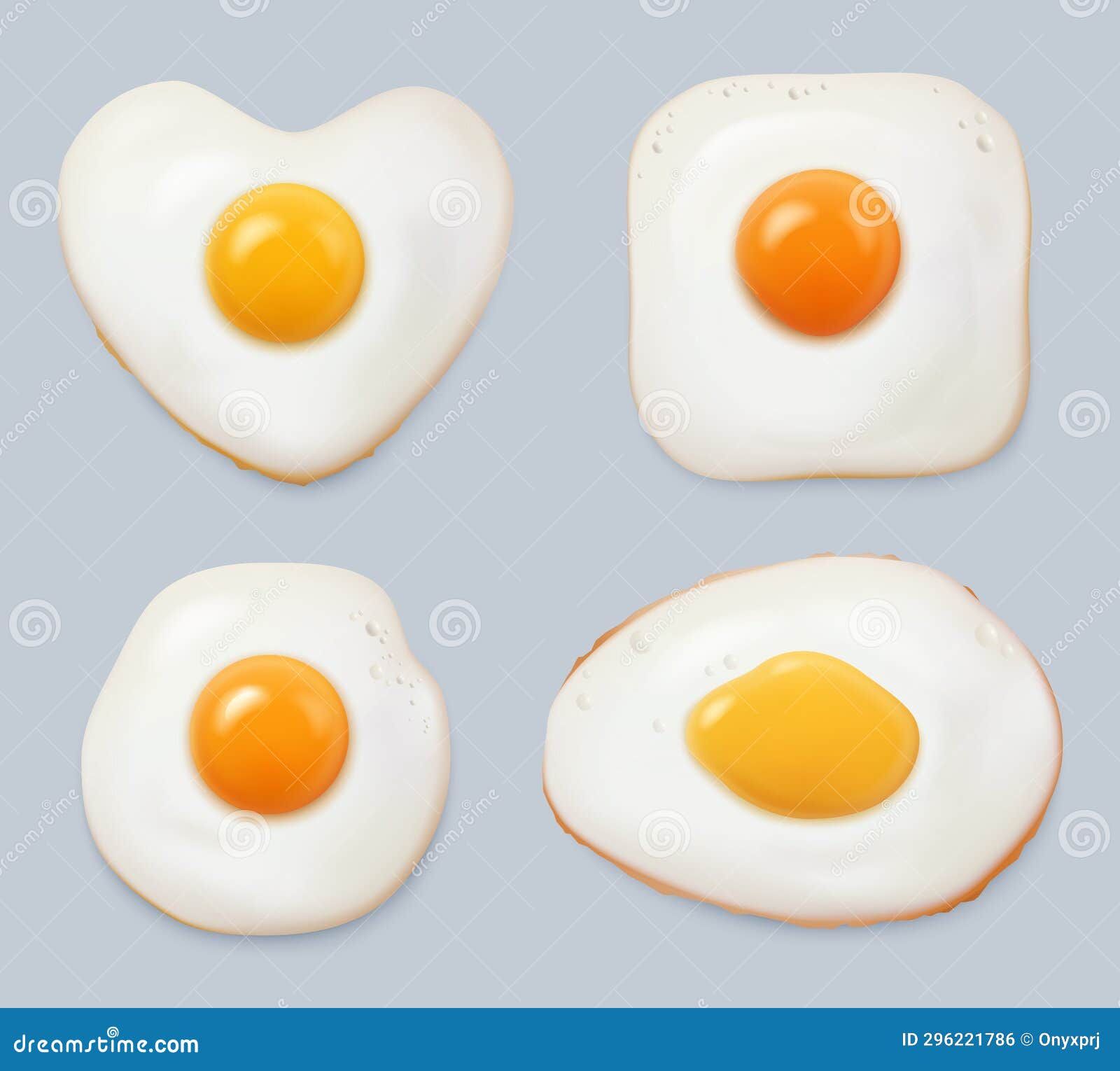 fried eggs. tasty breakfast witih chicken eggs decent  realistic template