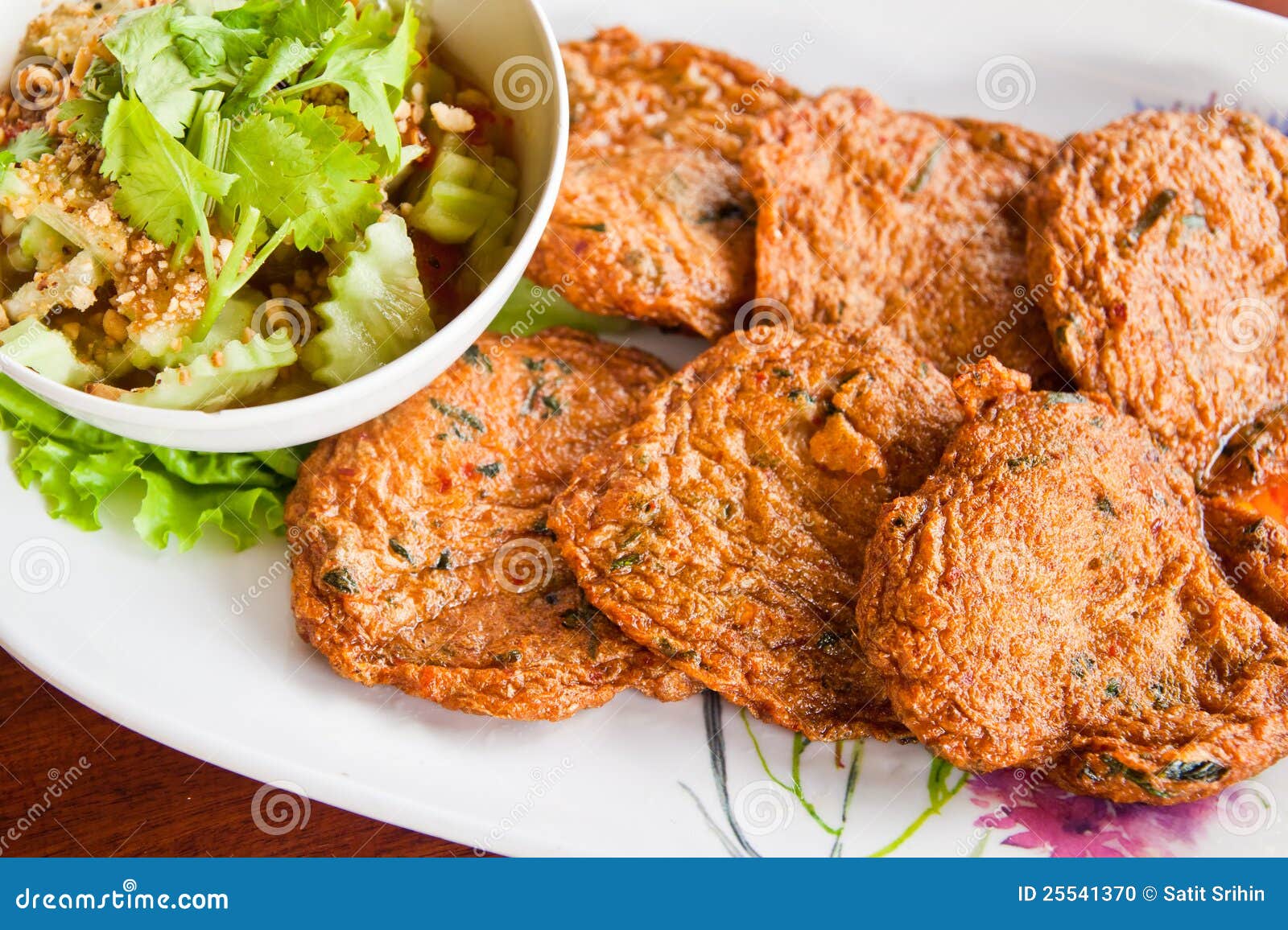 Fried fish cake stock photo. Image of cake, sour, fried 25541370