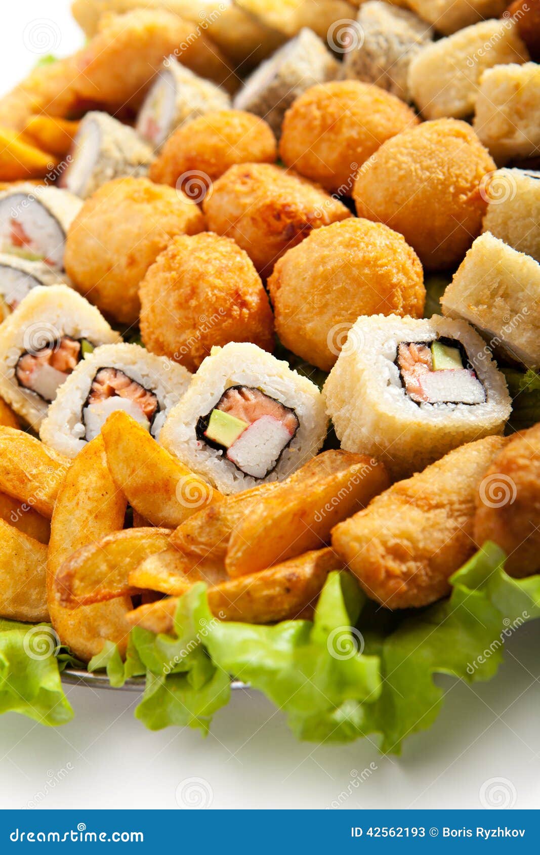 Fried Food stock image. Image of meal, food, crispy, dish 42562193