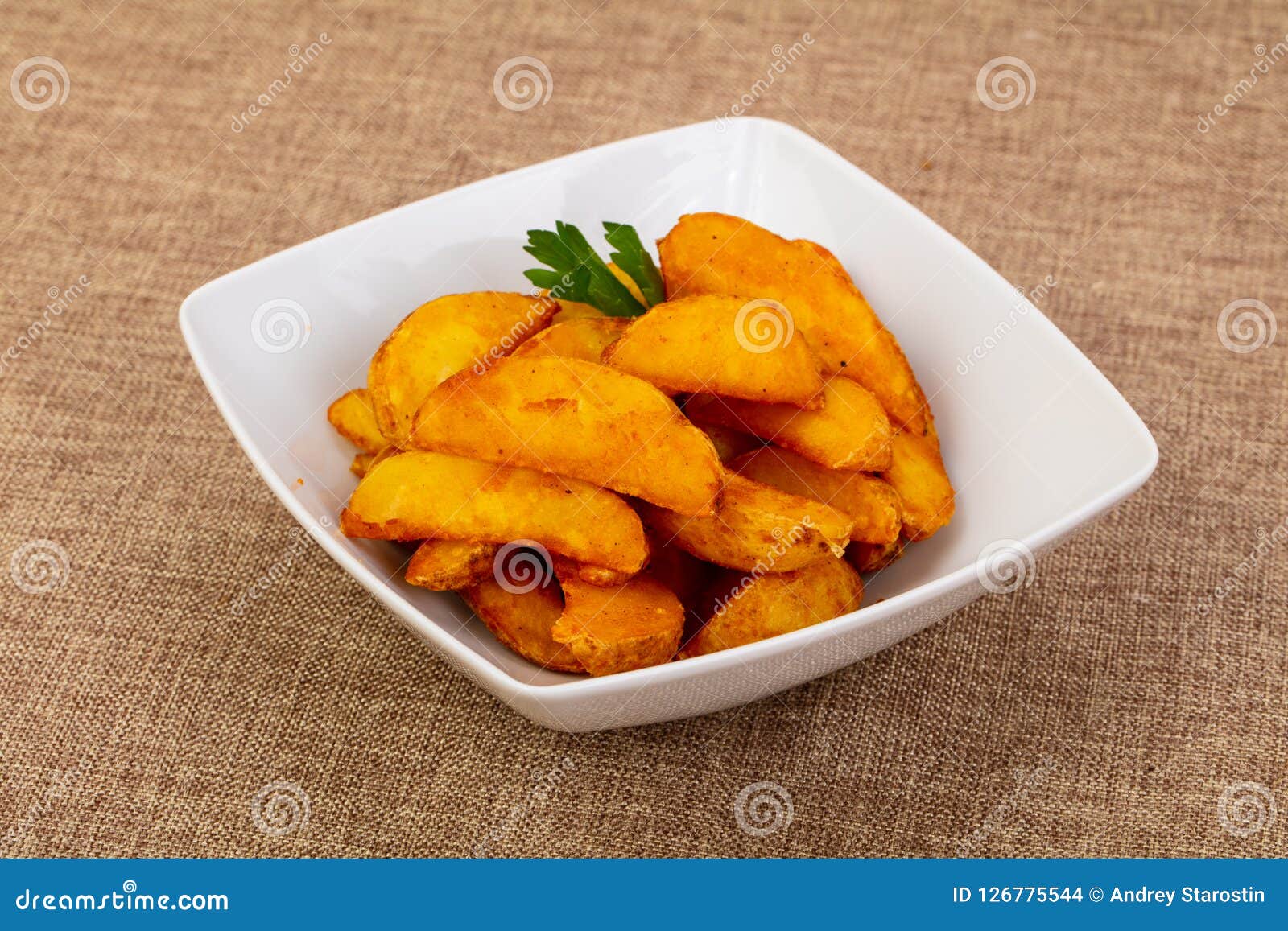 Fried french potato stock photo. Image of french, junk - 126775544