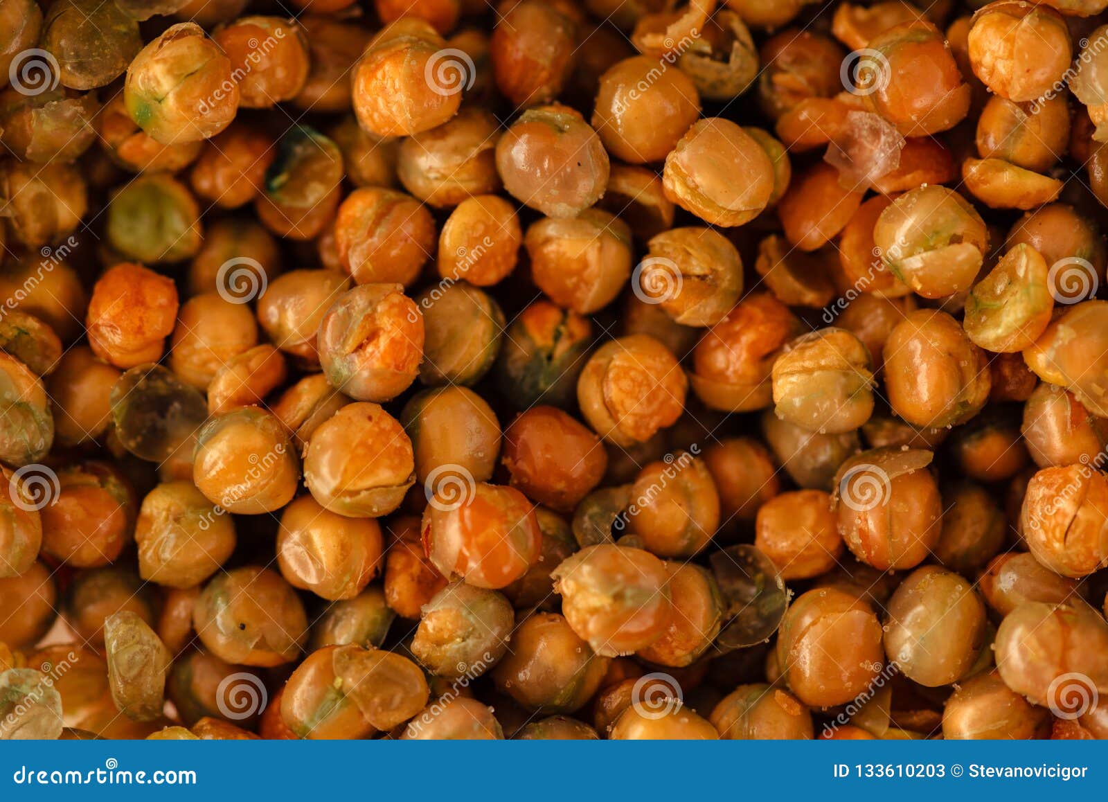 Fried green peas stock image. Image of crispy, fried 133610203