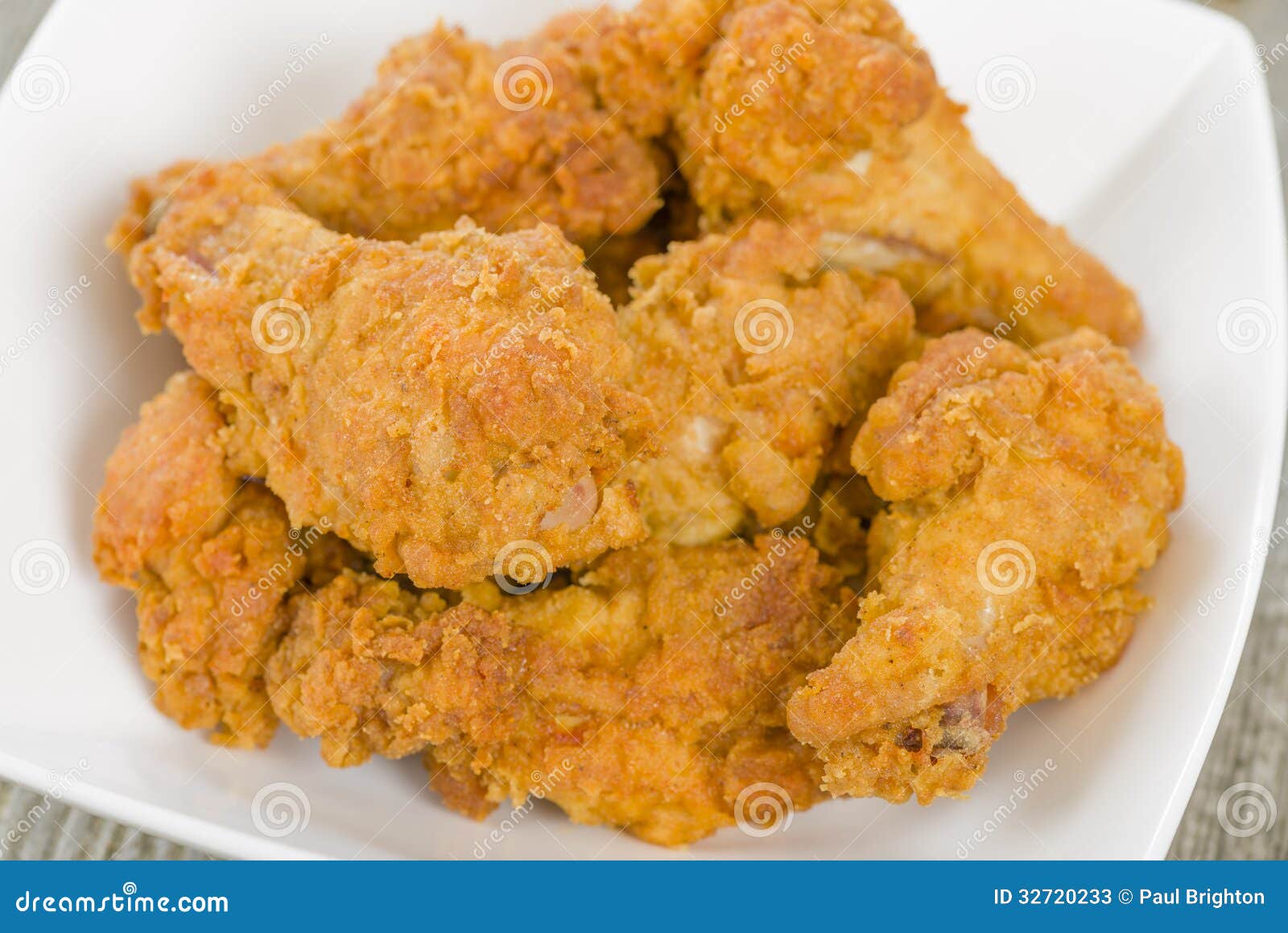 Fried Hot Chicken Wings stock image. Image of meat, coated - 32720233