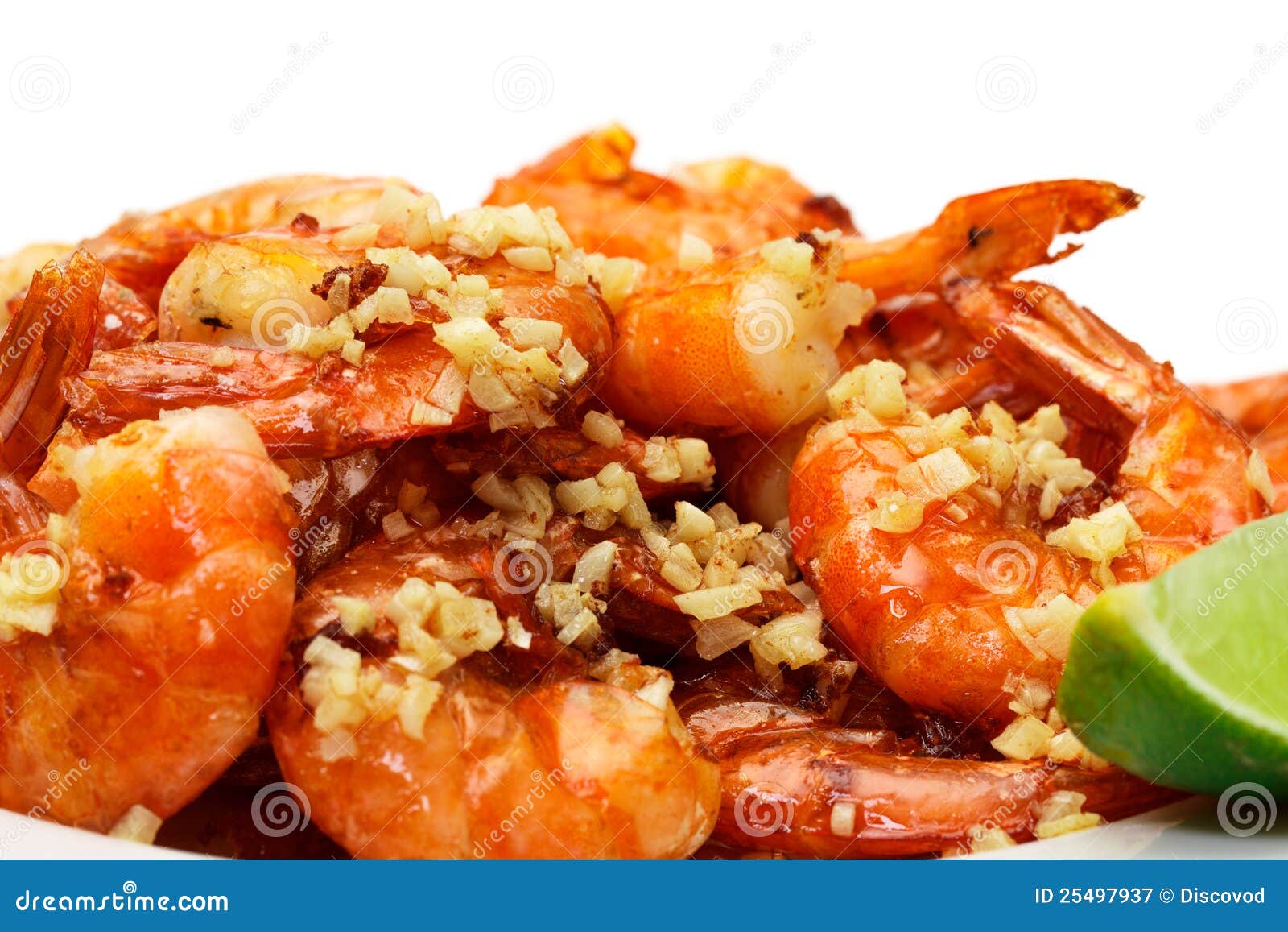 Fried King Prawns Served in Plate Stock Image Image of plate, king