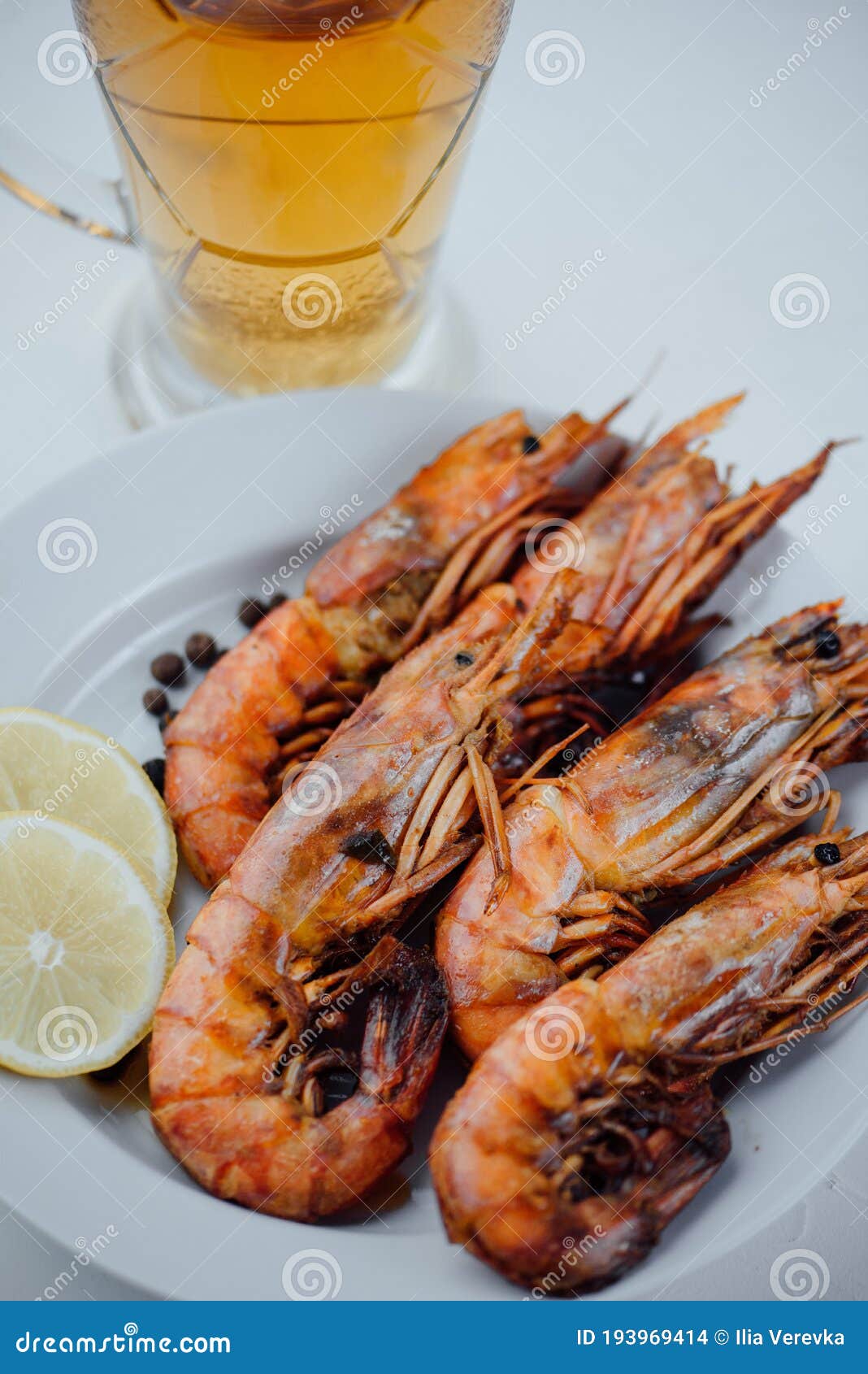 Fried Lobster and Beer for Oktoberfest Stock Photo Image of nature