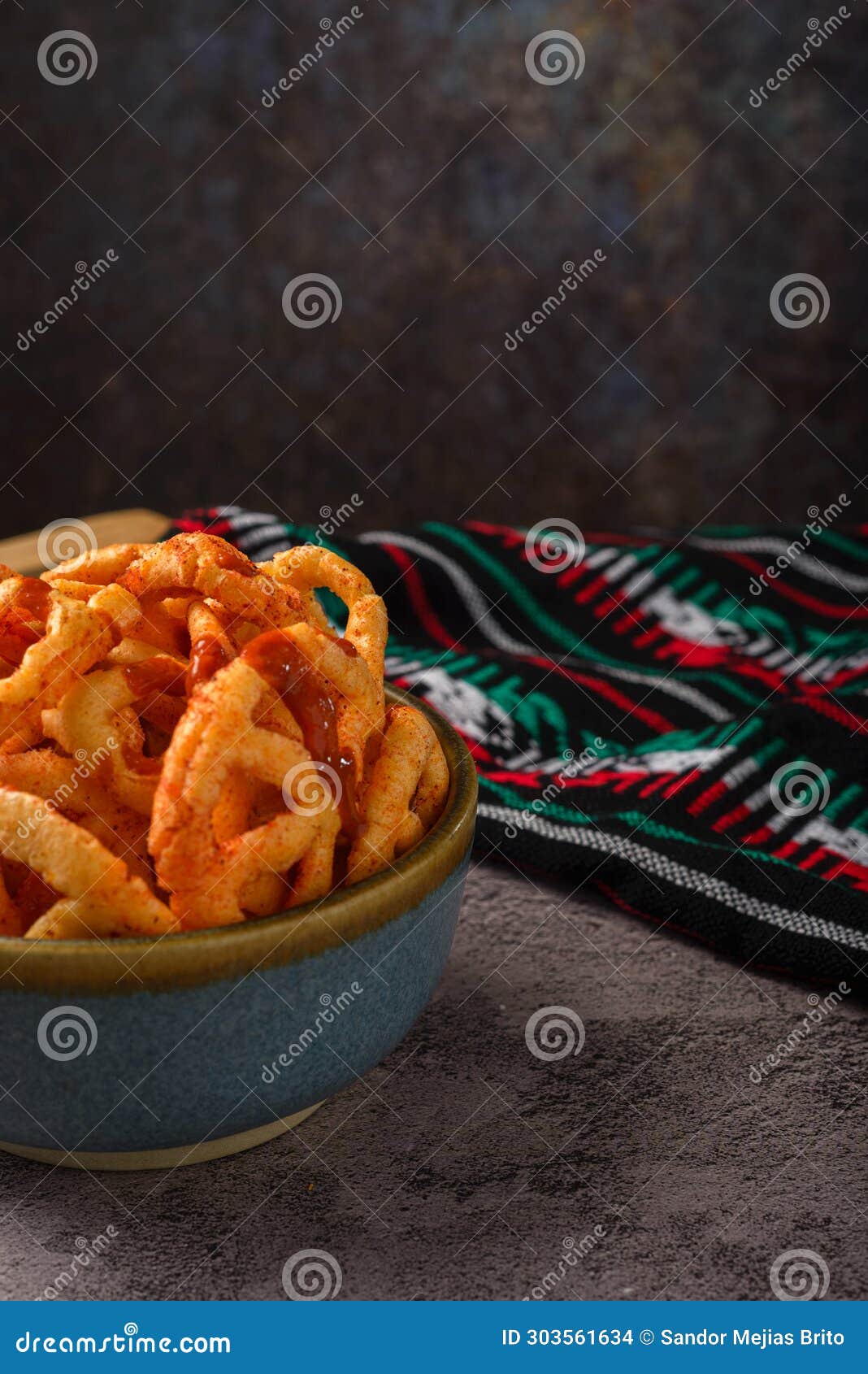 Fried Mexican Wheat Chips with Hot Sauce. Duritos Stock Photo - Image of  crispy, spicy: 303561634, image size:1068x1690