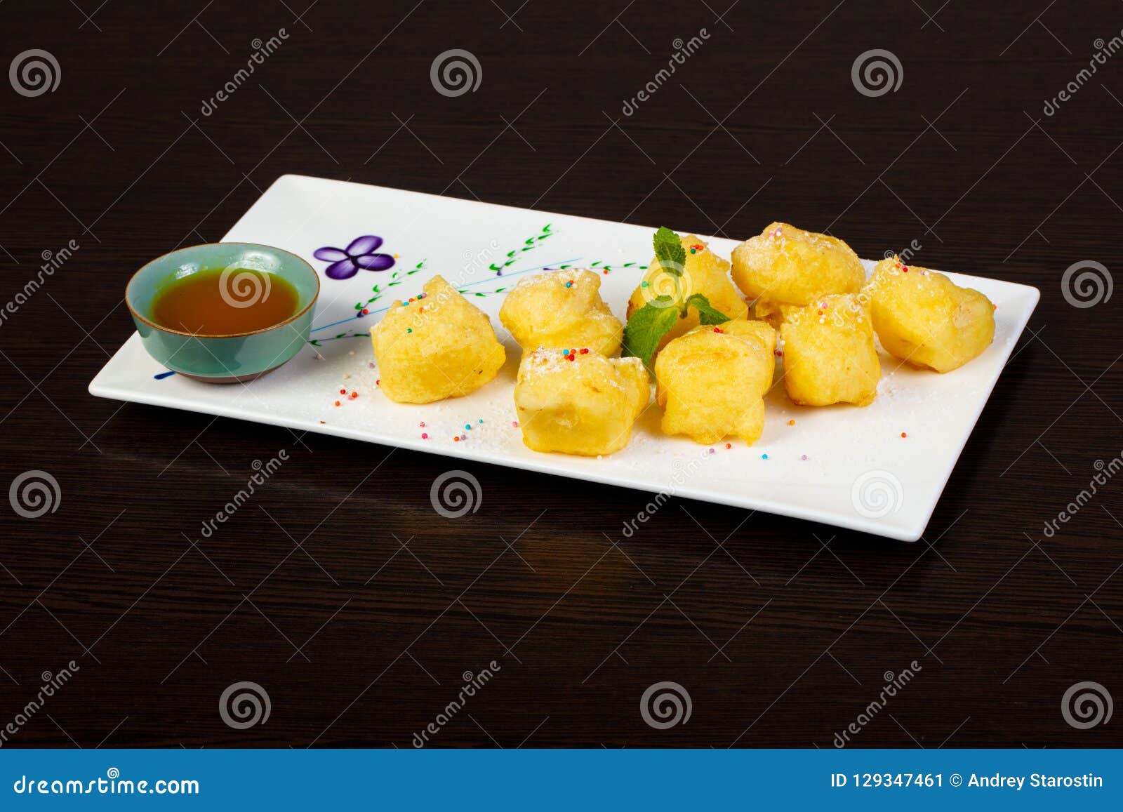 Soy Milk Dessert Made Of Tofu Mix With Milk To Form Jelly Stock Image