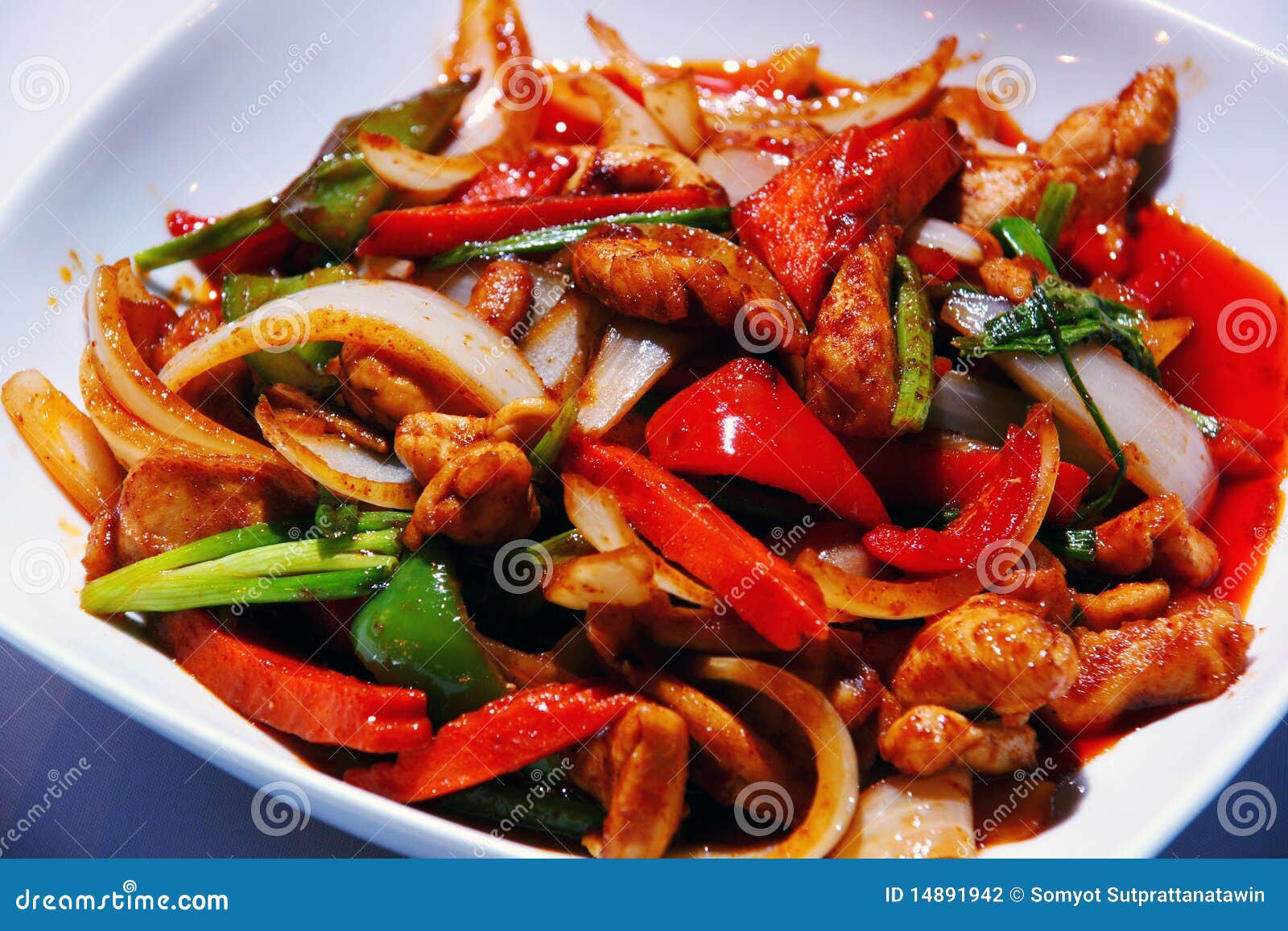 Fried mix herb chicken stock photo. Image of meat, fried 14891942